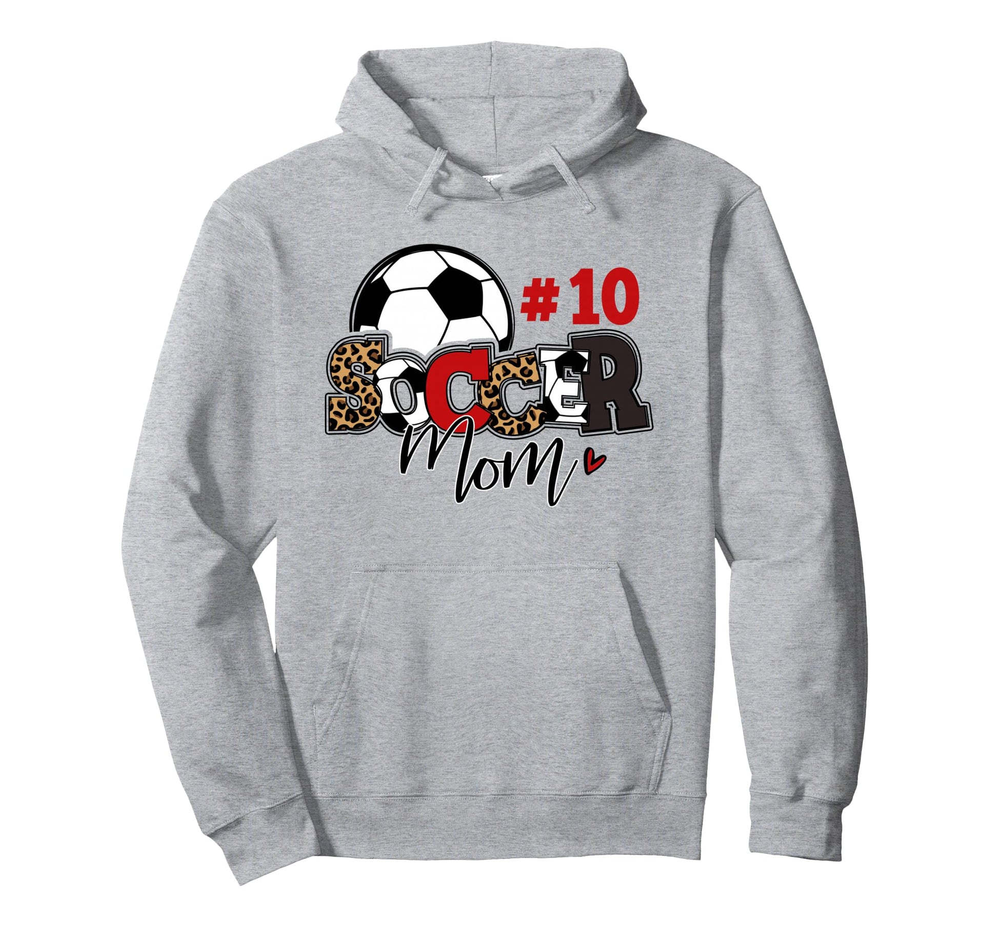 Soccer Mom 10 Custom Number Mothers Hoodie - Minimalist Print Men Women - T-Shirt, Sweatshirt, Hoodie