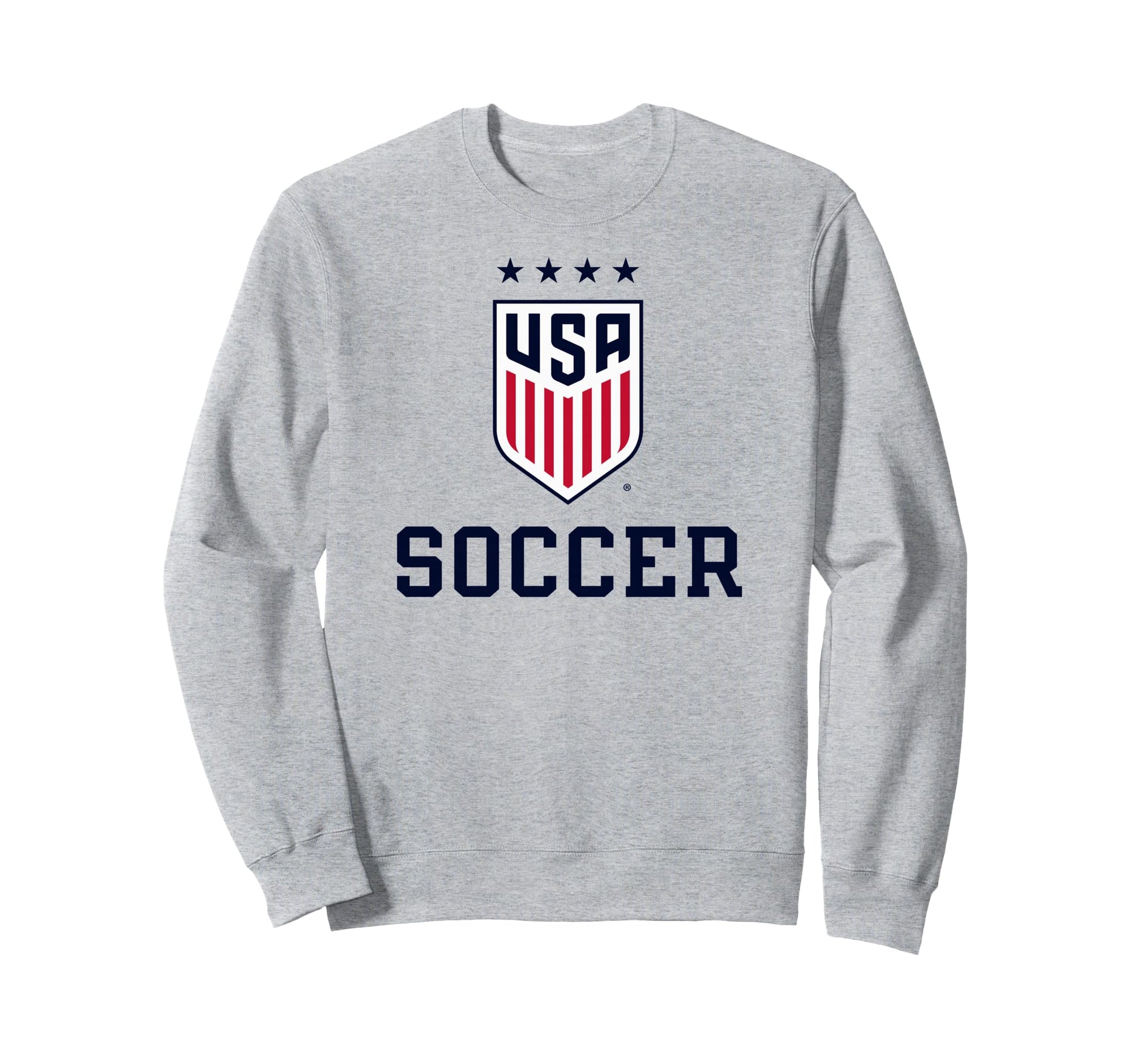 United States Soccer Icon Gray Sweatshirt - Fun Novelty Design Unisex - T-Shirt, Sweatshirt, Hoodie