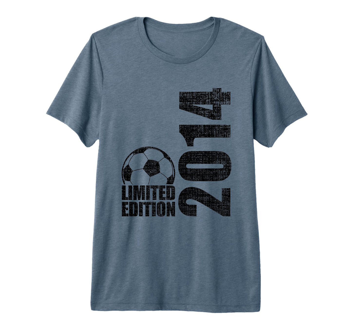 12 Years Old 2014 12Th Birthday Soccer T-Shirt - Unique Graphic Men Women - T-Shirt, Sweatshirt, Hoodie