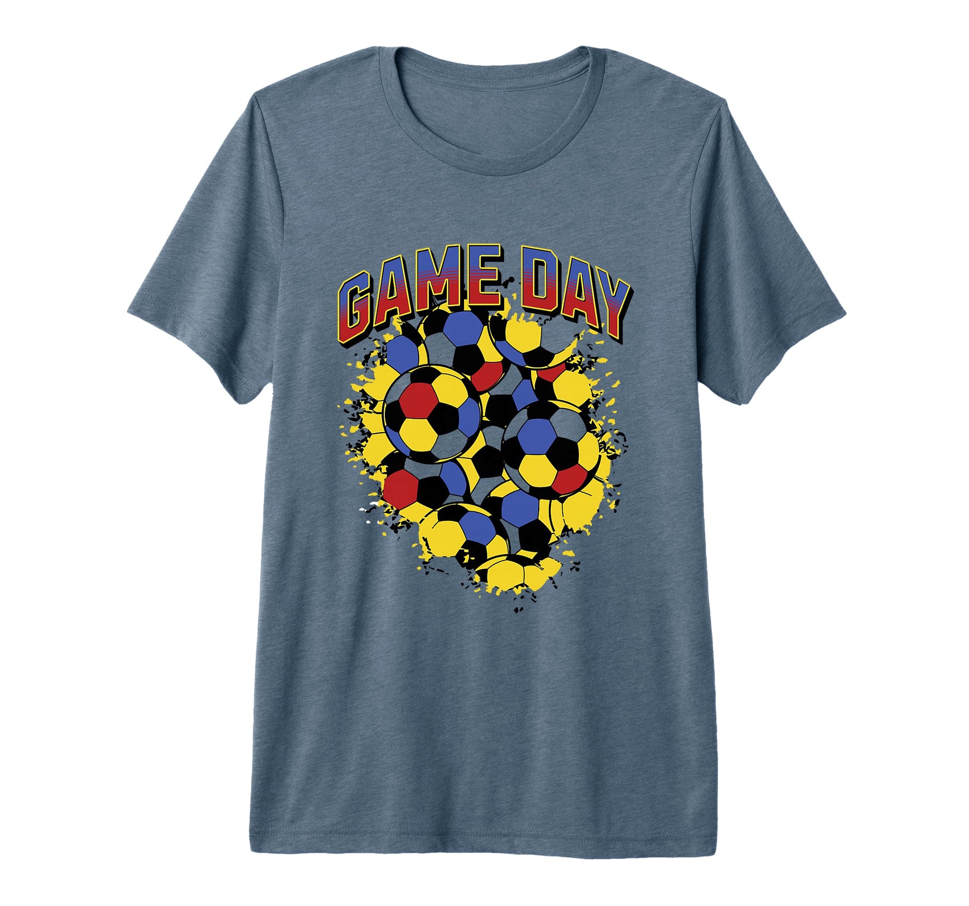 Game Day Soccer Football Sports Fan T-Shirt - Fun Novelty Design Men Women - T-Shirt, Sweatshirt, Hoodie