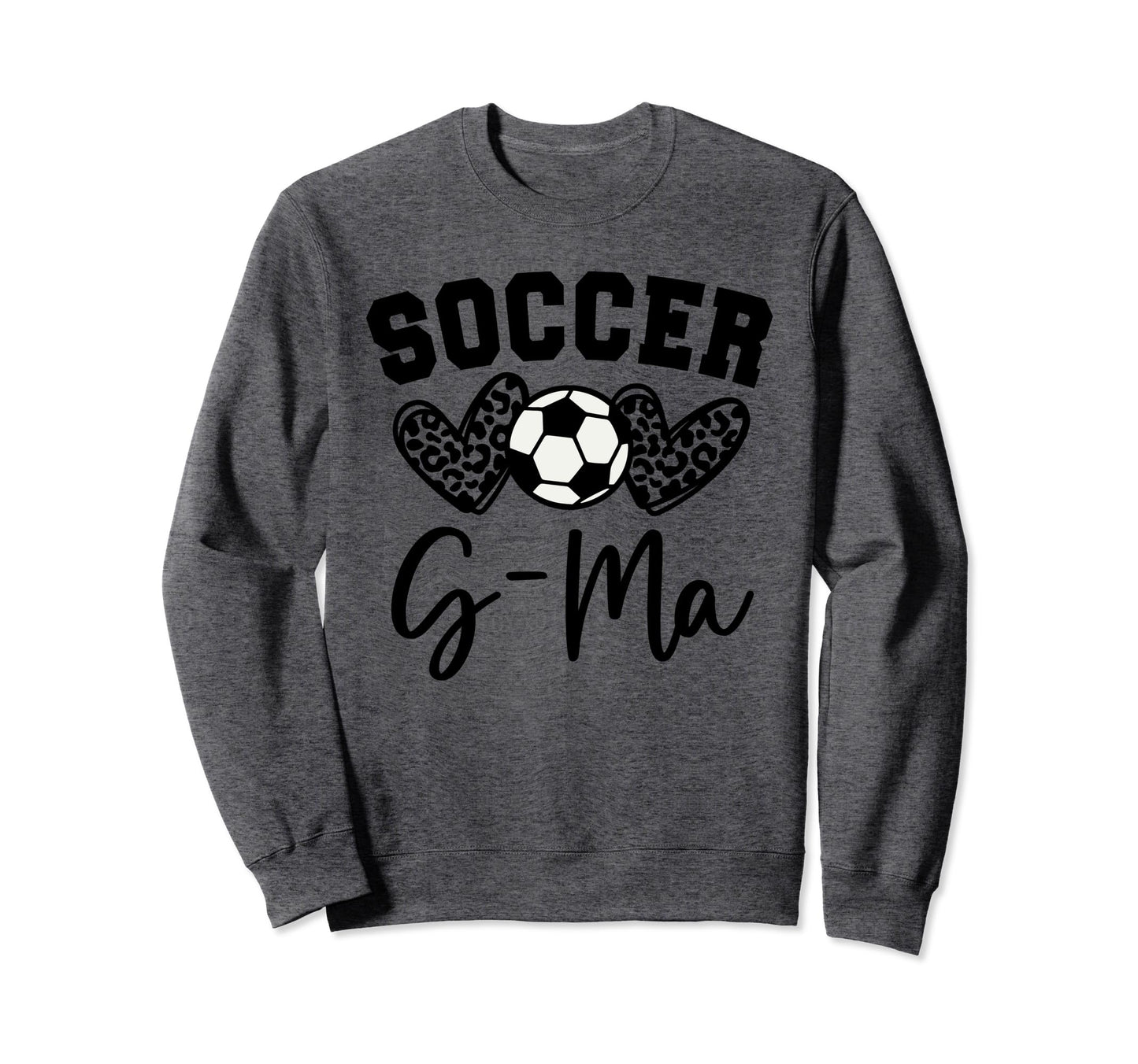 Soccer G Ma Matching Family Sweatshirt - Casual Everyday Wear Men Women - T-Shirt, Sweatshirt, Hoodie