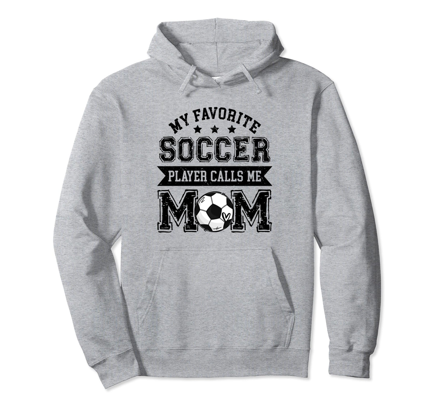 Soccer Mom My Favorite Soccer Player Calls Hoodie - Unique Graphic Unisex - T-Shirt, Sweatshirt, Hoodie