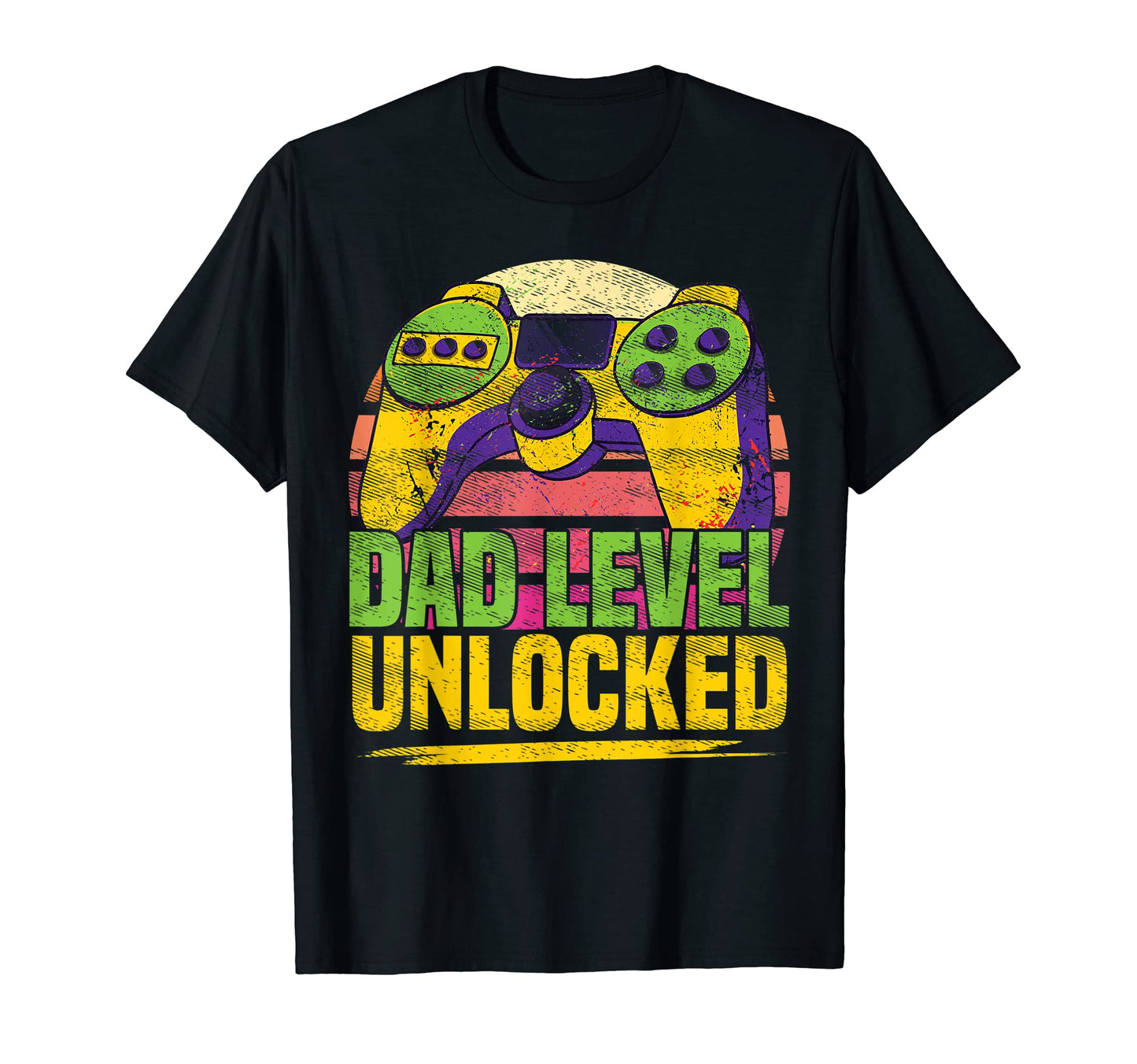 Mens Dad Level Unlocked Father To T-Shirt - Fun Novelty Design Men Women - T-Shirt, Sweatshirt, Hoodie