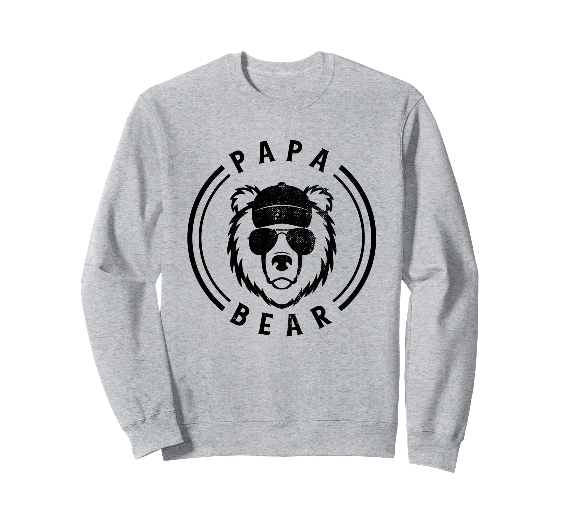 Papa Bear Sunglasses Baseball Cap Hoodie - Streetwear Style Men Women - T-Shirt, Sweatshirt, Hoodie