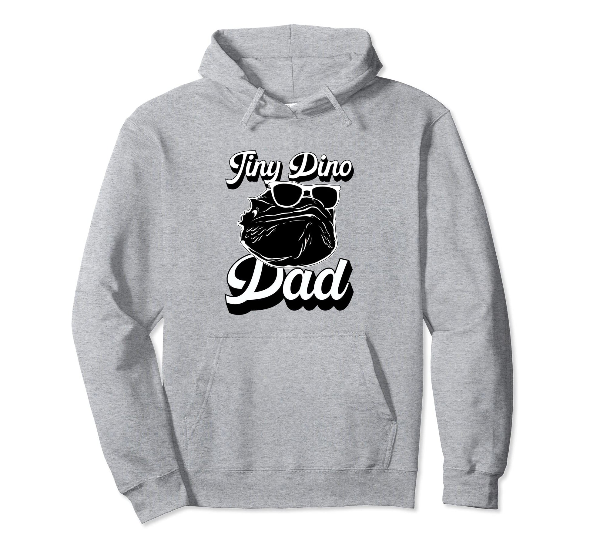 Funny Bearded Dragon Dad Tiny Dino Dad Hoodie - Fun Novelty Design Unisex - T-Shirt, Sweatshirt, Hoodie
