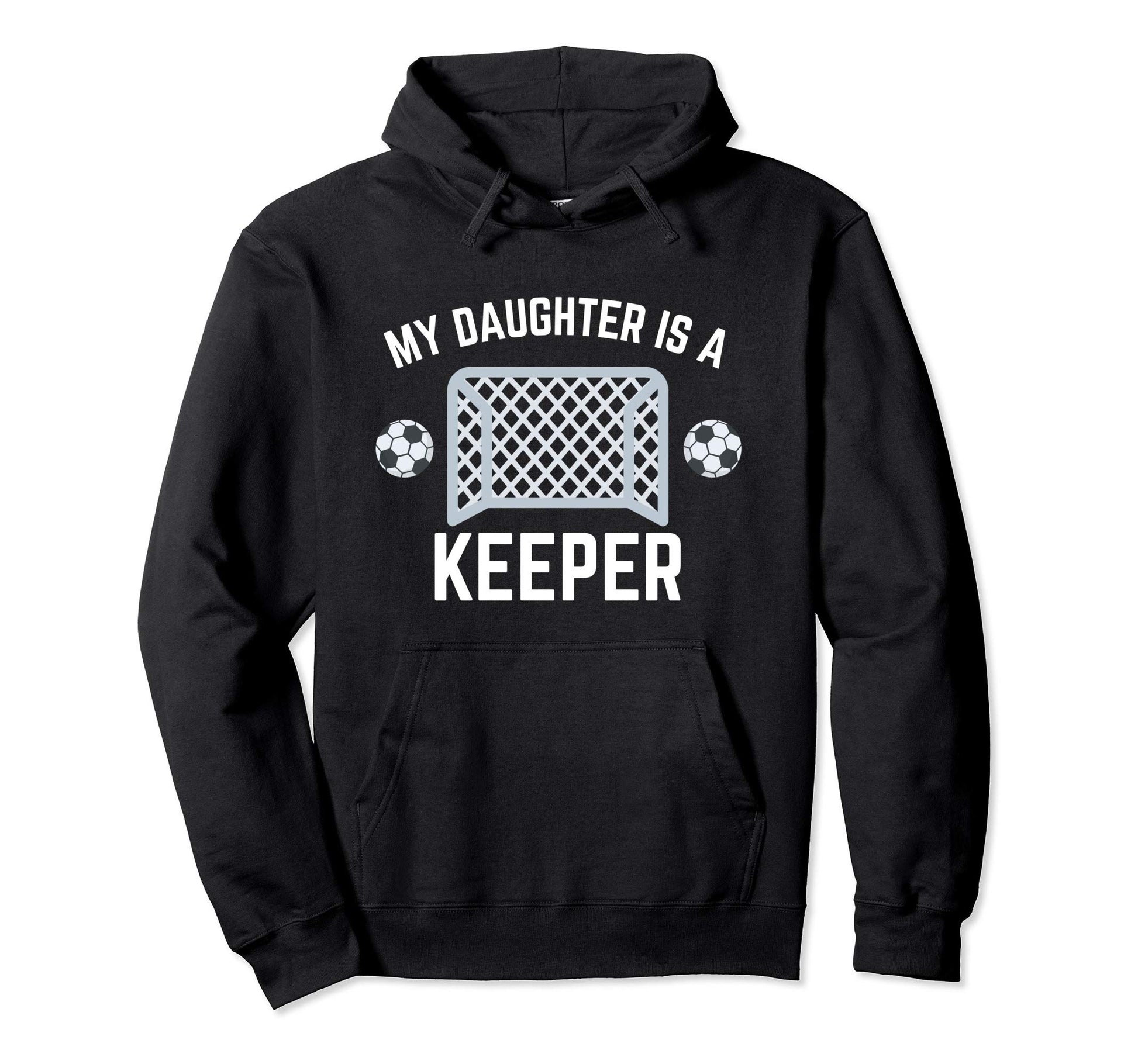 My Son Is Keeper Soccer Goalie Player Hoodie - Minimalist Print Unisex - T-Shirt, Sweatshirt, Hoodie