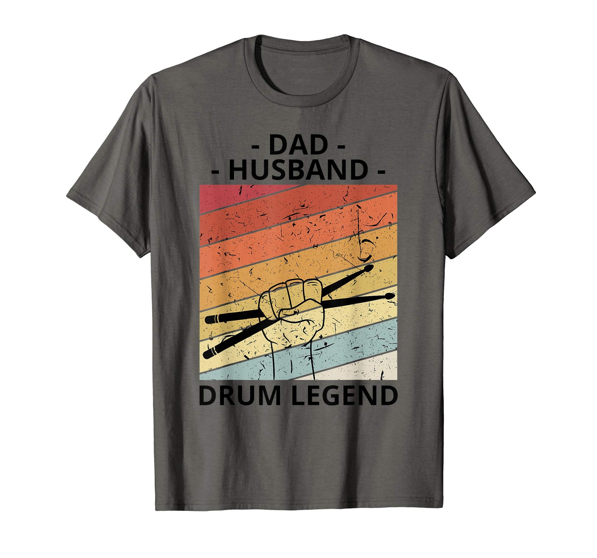 Mens Dad Husband Drum Legend Gifts T-Shirt - Minimalist Print Unisex - T-Shirt, Sweatshirt, Hoodie