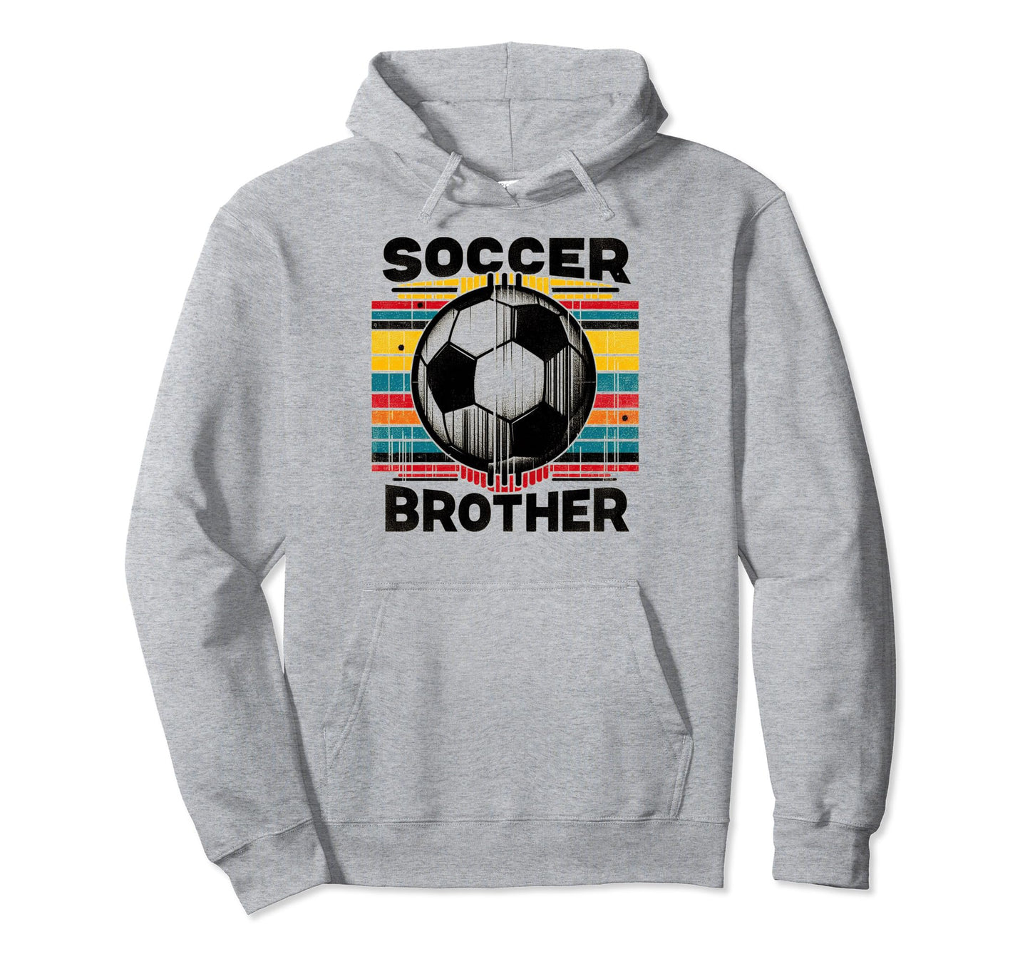 Soccer Brother Family Matching Team Hoodie - Aesthetic Graphic for Adults - T-Shirt, Sweatshirt, Hoodie