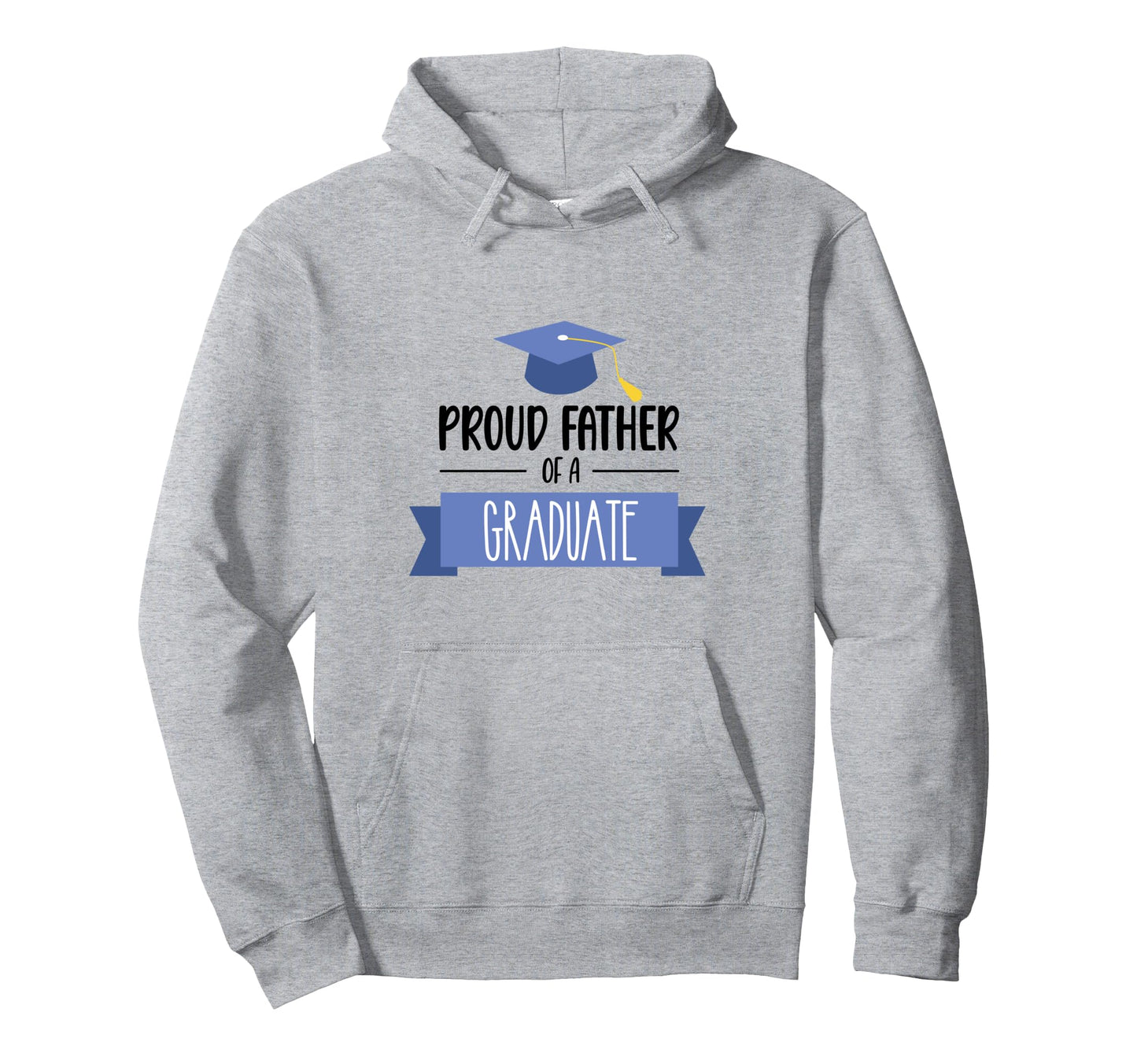 Proud Dad Graduate Class Graduation Hoodie - Minimalist Print Unisex - T-Shirt, Sweatshirt, Hoodie