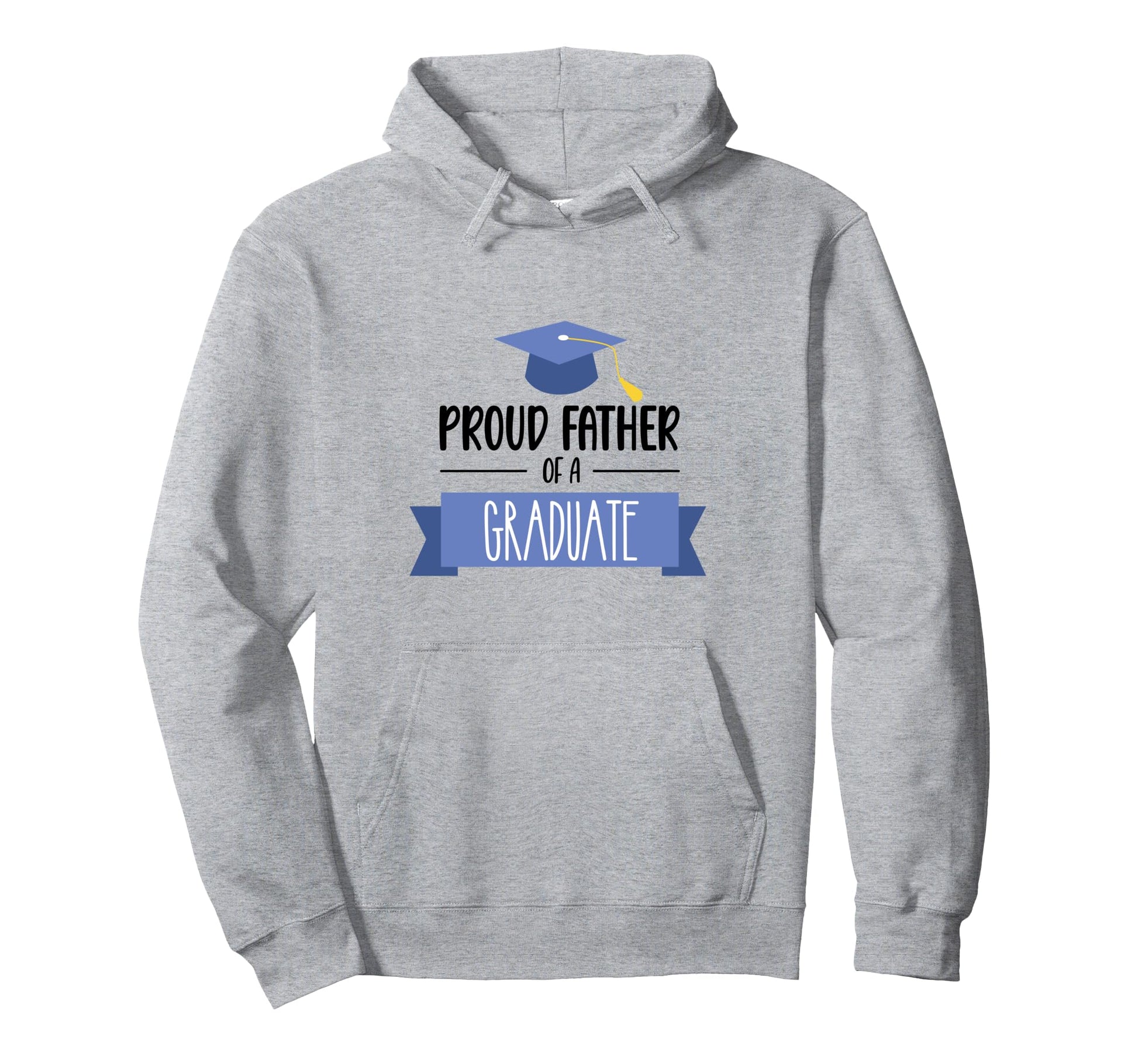 Proud Dad Graduate Class Graduation Hoodie - Minimalist Print Unisex - T-Shirt, Sweatshirt, Hoodie