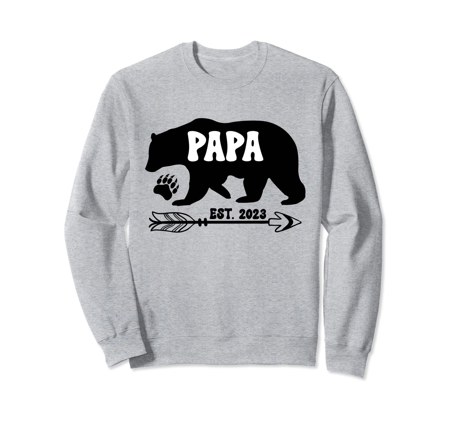 Pregnancy Announcement Papa Sweatshirt - Aesthetic Graphic Men Women - T-Shirt, Sweatshirt, Hoodie