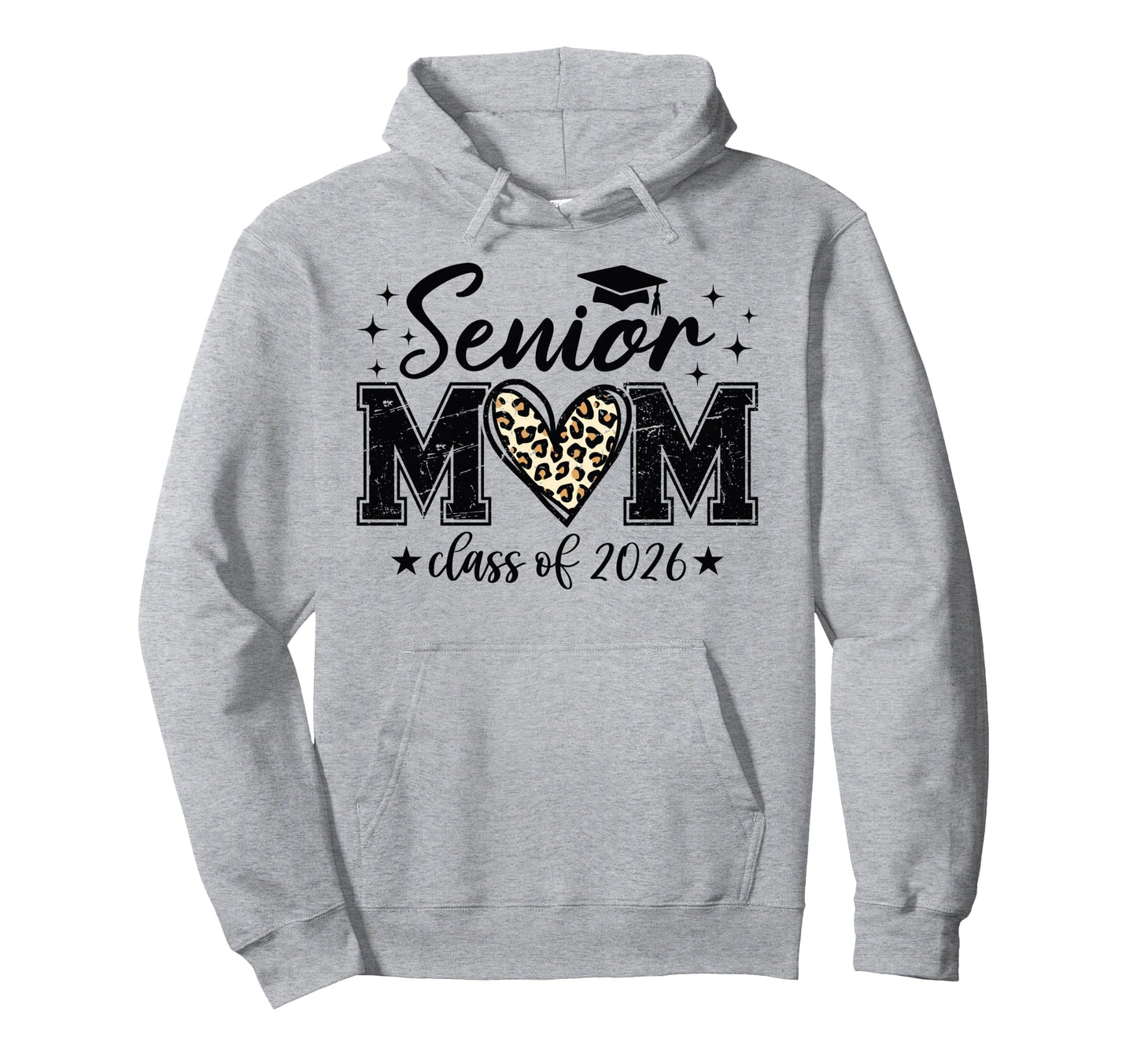 Senior Mom Class 2026 Proud Mom 2026 Hoodie - Graphic Print Men Women - T-Shirt, Sweatshirt, Hoodie