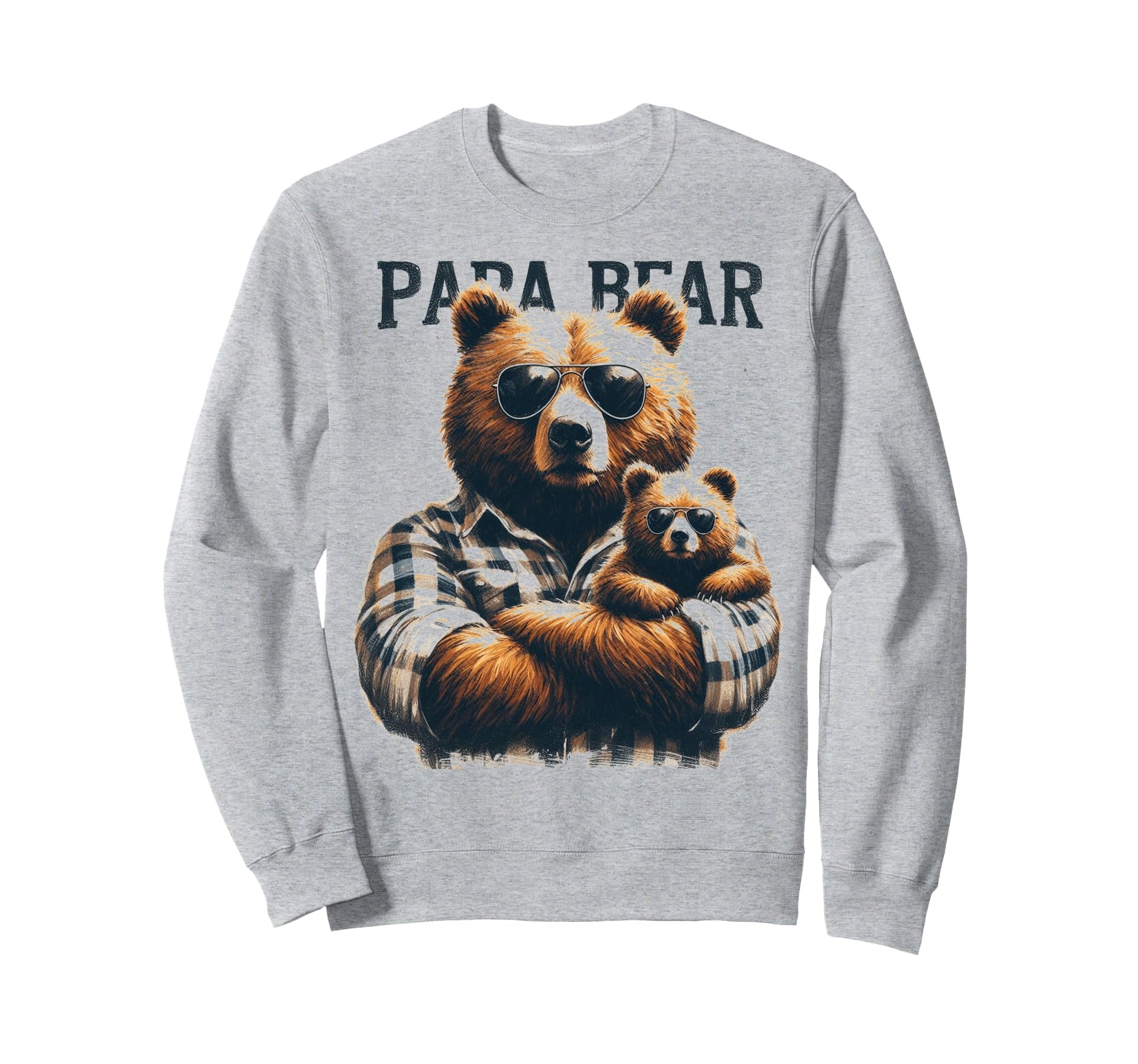 Papa Bear Funny Bears Animal Sweatshirt - Streetwear Style for Adults - T-Shirt, Sweatshirt, Hoodie