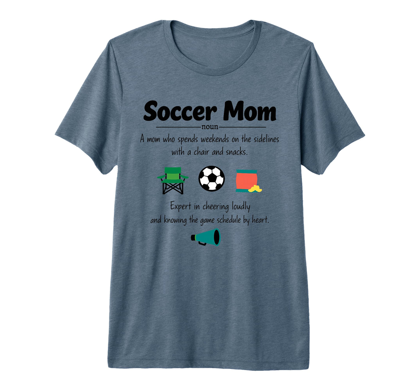 Soccer Mom Definition Gifts Mothers T-Shirt - Minimalist Print Men Women - T-Shirt, Sweatshirt, Hoodie
