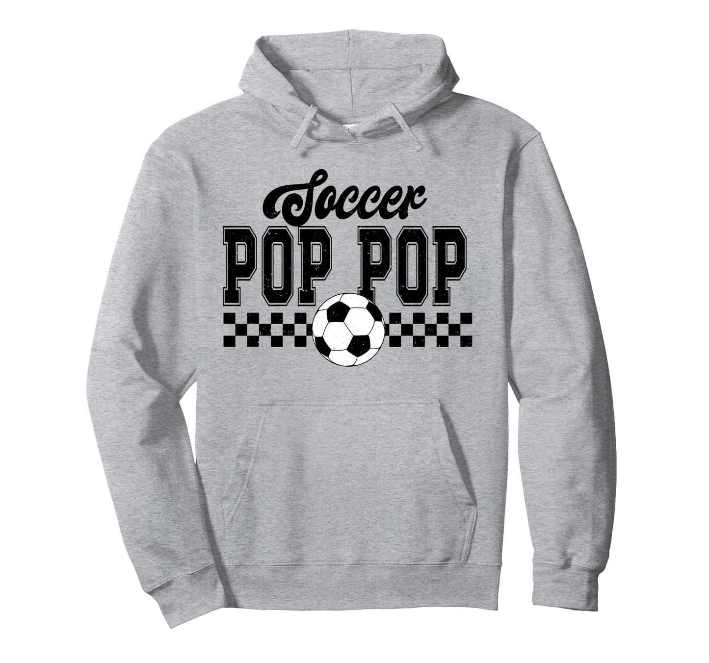 Soccer Pop Pop Soccer Player Pop Pop Hoodie - Minimalist Print Men Women - T-Shirt, Sweatshirt, Hoodie