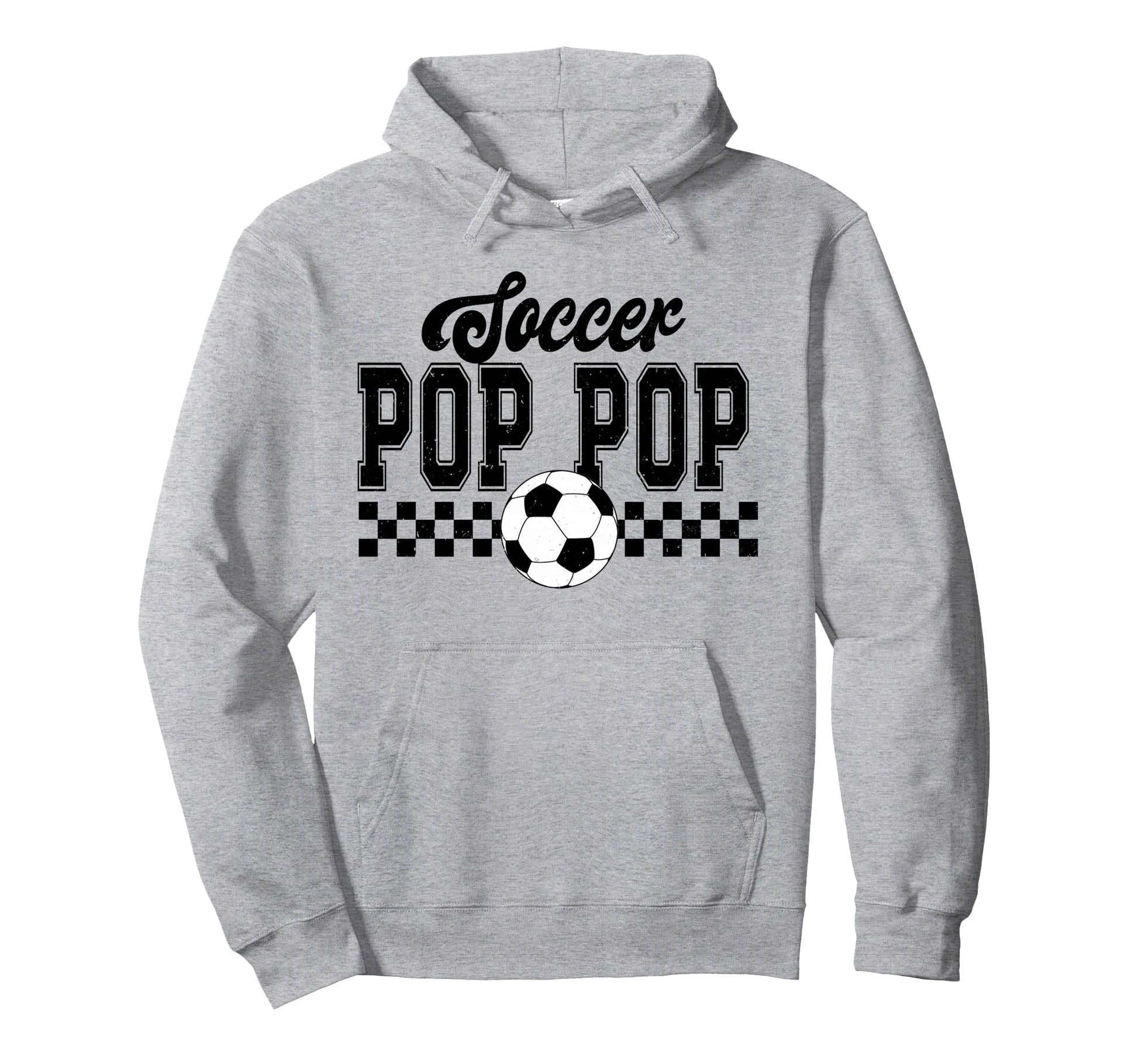 Soccer Pop Pop Soccer Player Pop Pop Hoodie - Minimalist Print Men Women - T-Shirt, Sweatshirt, Hoodie