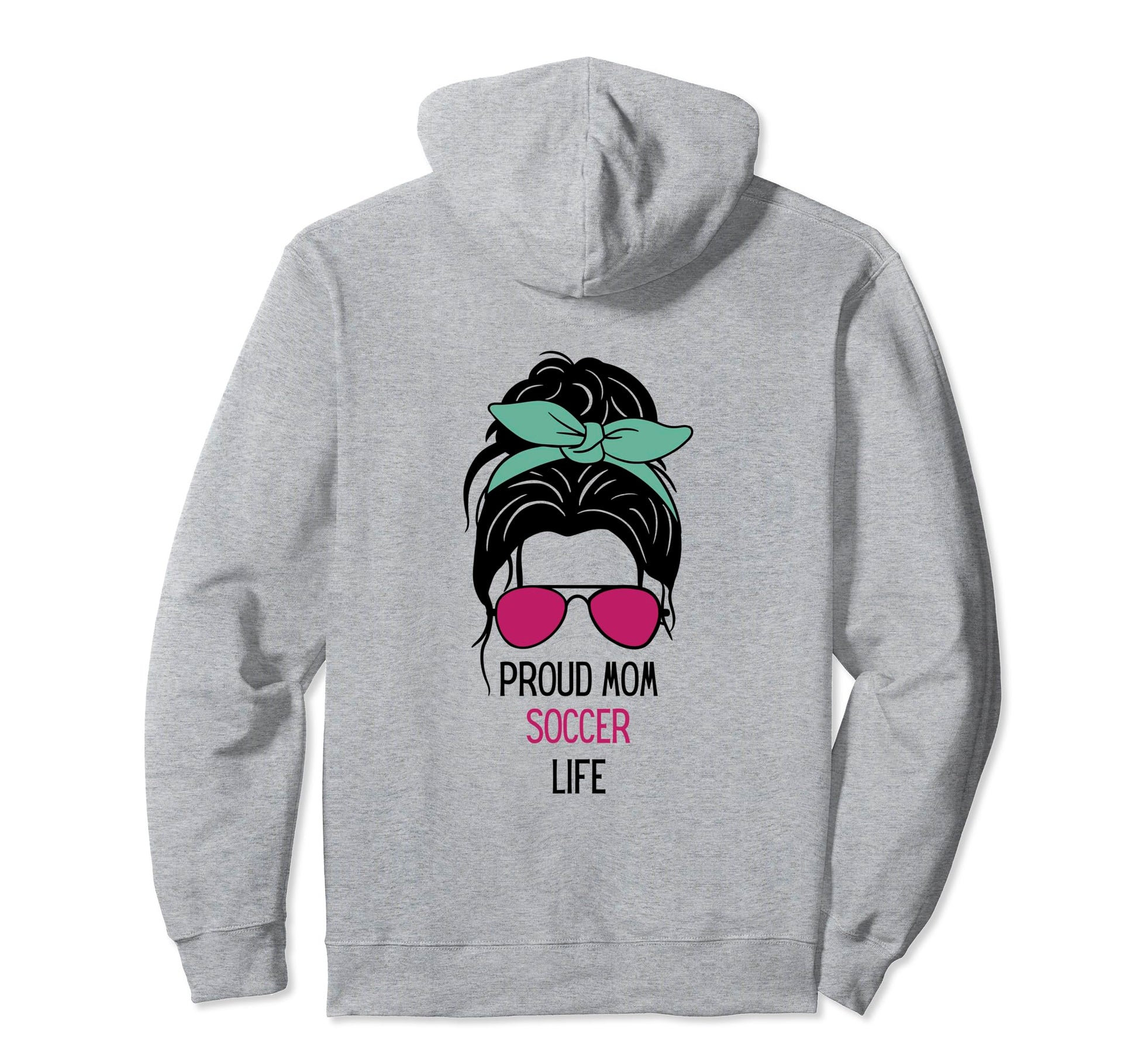 Soccer Mom Outfit Soccer And Gift Hoodie - Trendy Graphic Men Women - T-Shirt, Sweatshirt, Hoodie