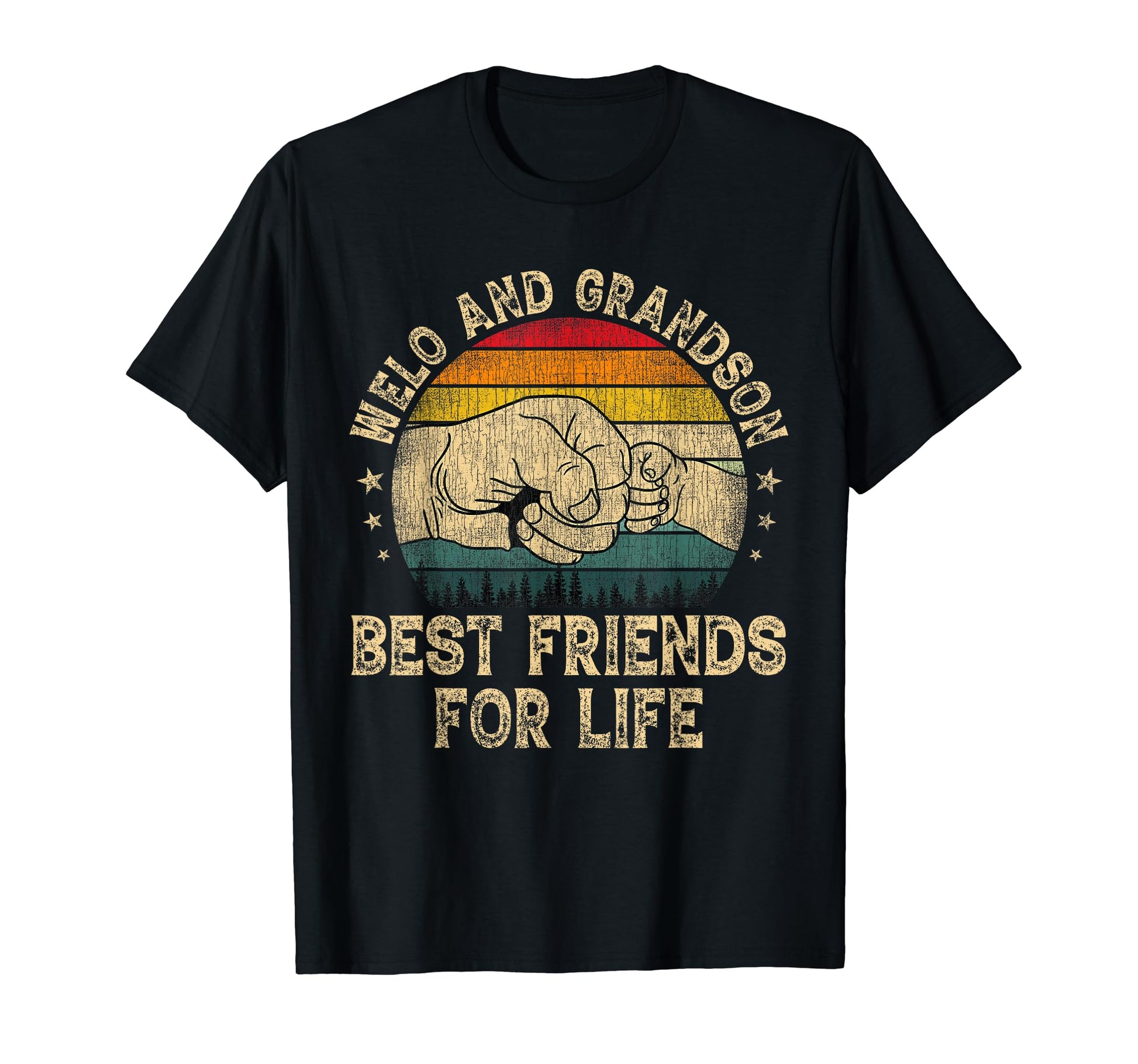 Welo And Grandson Best Friends Life T-Shirt - Minimalist Print Unisex - T-Shirt, Sweatshirt, Hoodie