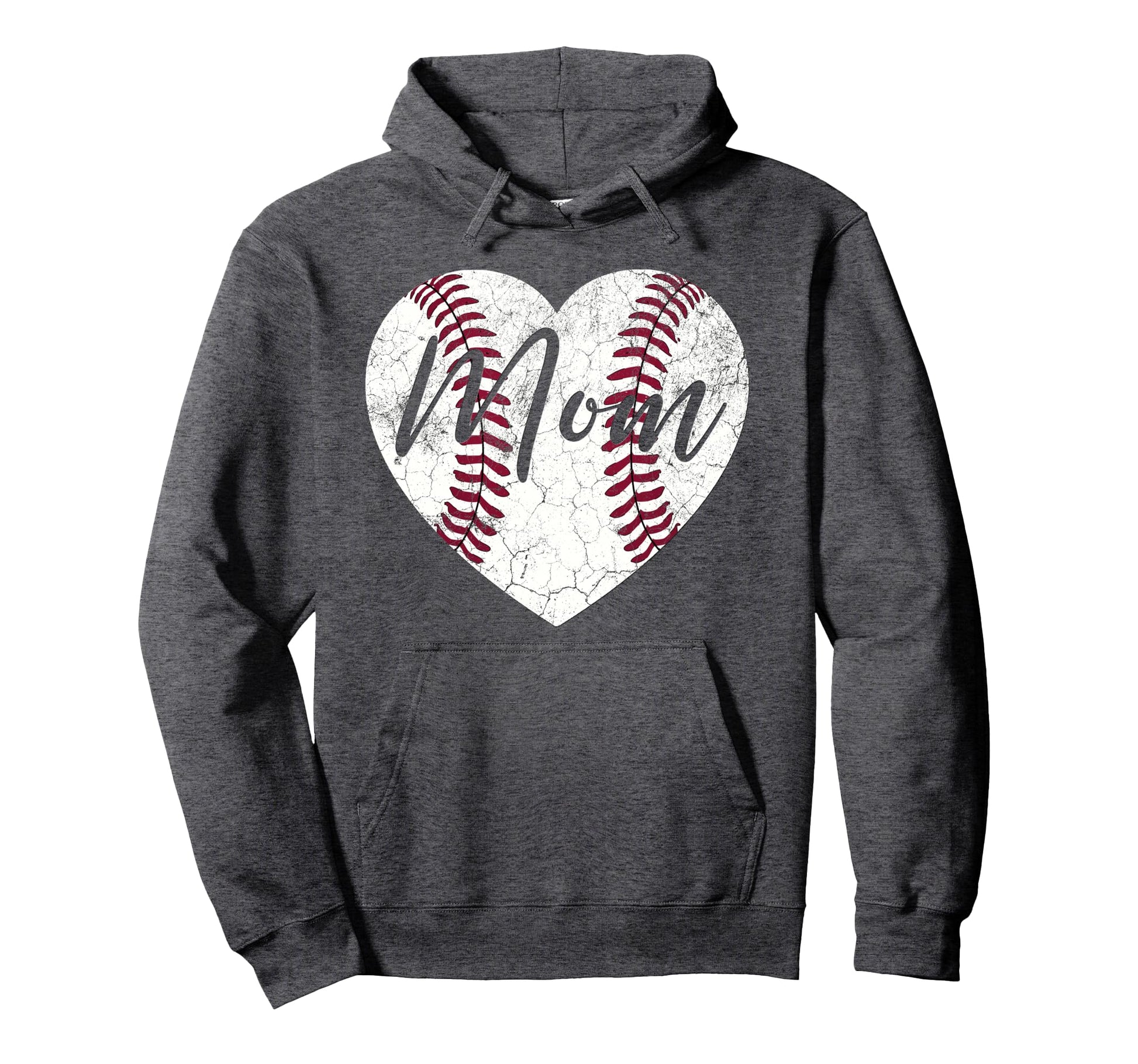 Baseball Mommy Mom Mama Wife Hoodie - Minimalist Print Unisex - T-Shirt, Sweatshirt, Hoodie