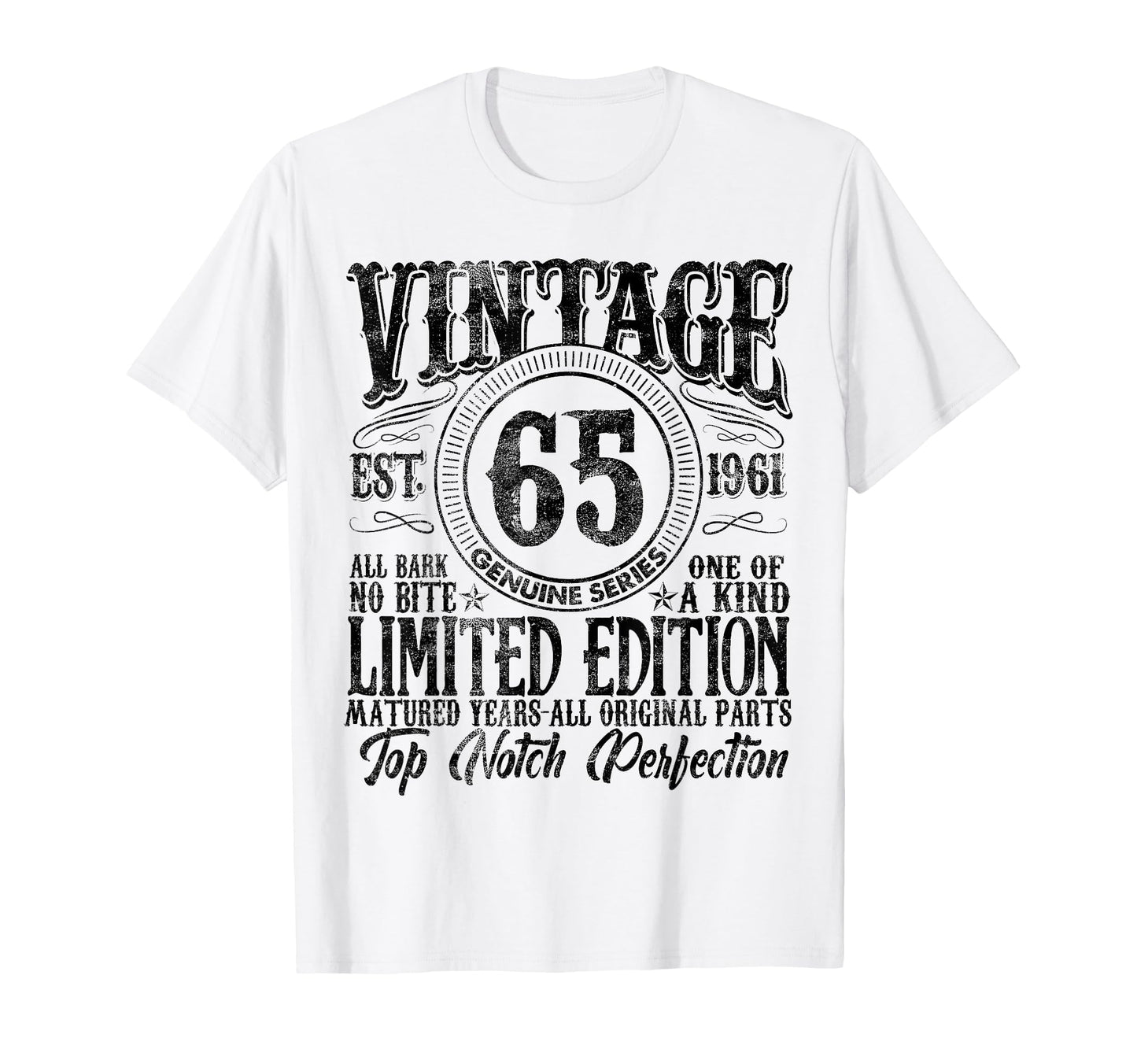 65 Year Old Gifts 1961 65Th Birthday T-Shirt - Trendy Graphic Unisex - T-Shirt, Sweatshirt, Hoodie