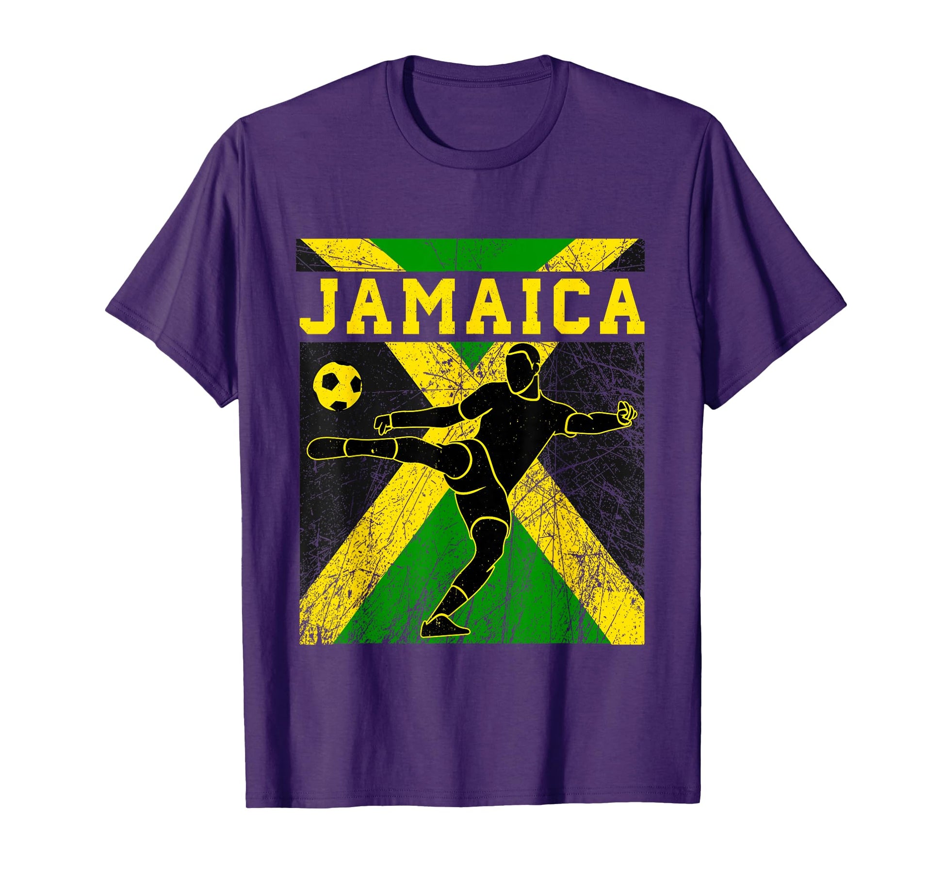 Jamaica Football Jamaican National T-Shirt - Fun Novelty Design Men Women - T-Shirt, Sweatshirt, Hoodie