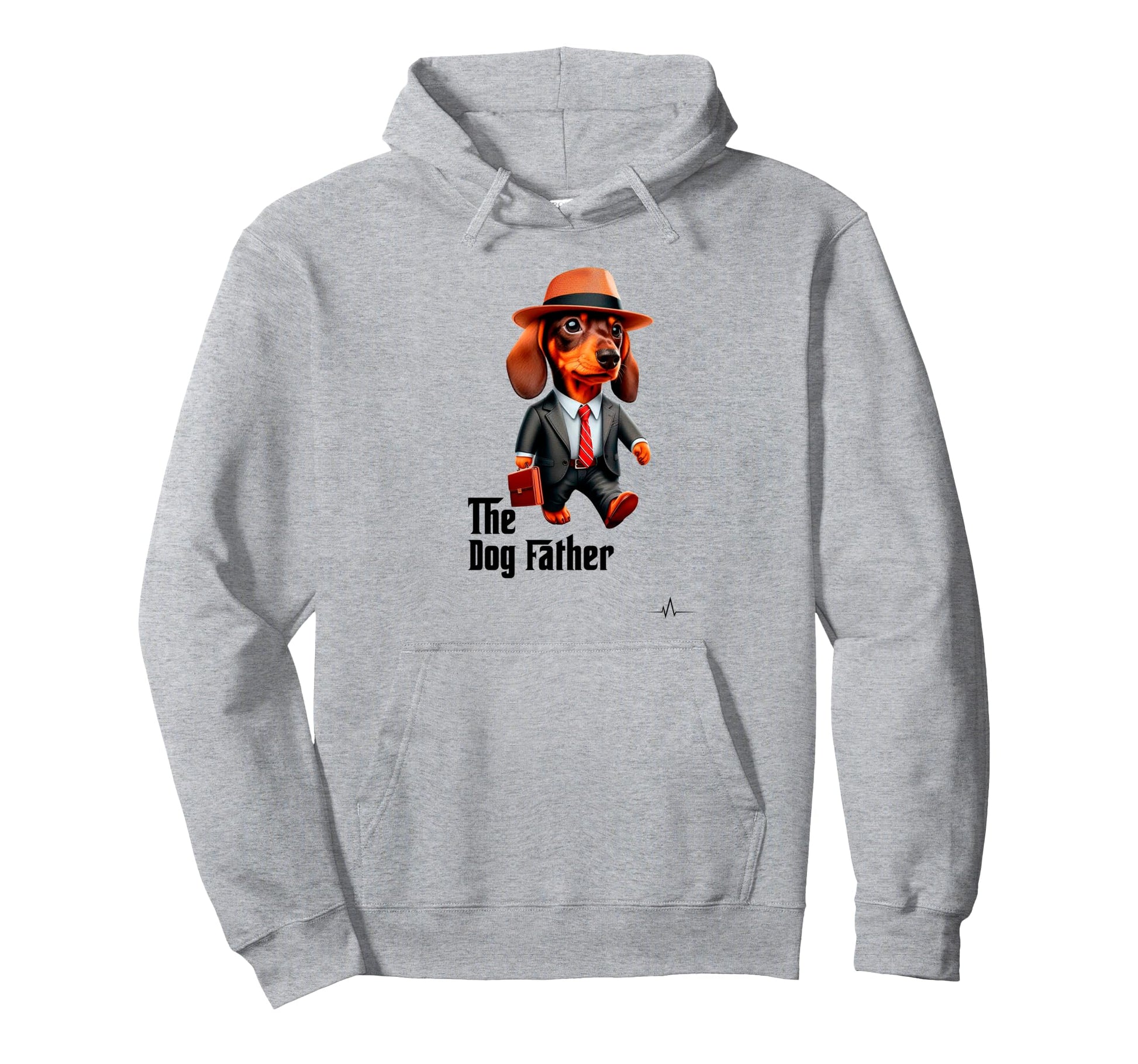 Dog Father Pet Funny Dog Dad Hoodie - Minimalist Print for Adults - T-Shirt, Sweatshirt, Hoodie