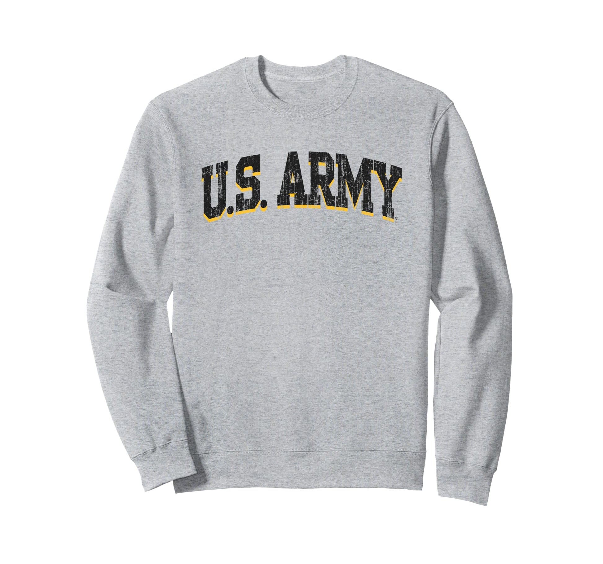 U S Army Military Gray Sweatshirt - Casual Everyday Wear Men Women - T-Shirt, Sweatshirt, Hoodie