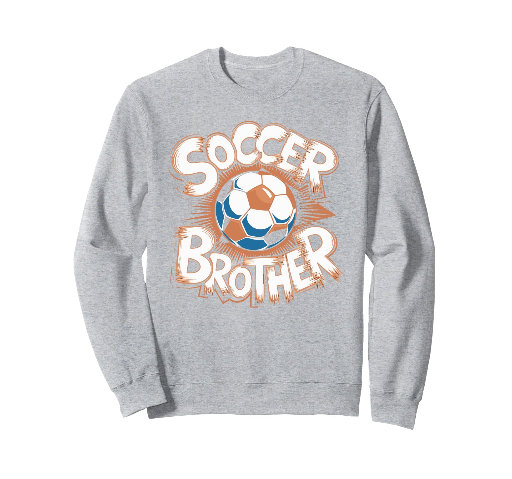 Soccer Brother Sketch Ball Sweatshirt - Fun Novelty Design for Adults - T-Shirt, Sweatshirt, Hoodie