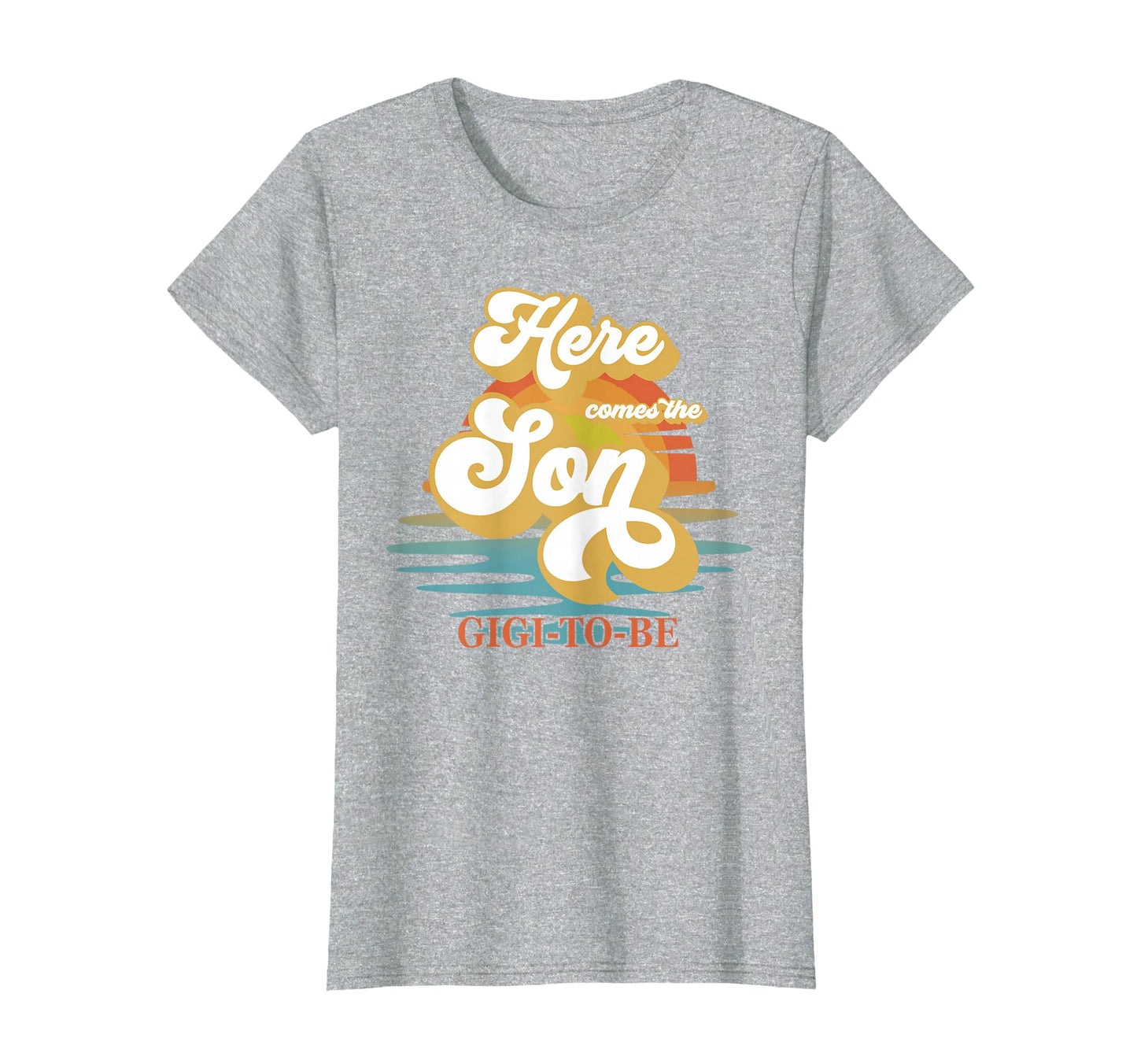 Gigi Here Comes Son Shower Family T-Shirt - Custom Art Print Unisex - T-Shirt, Sweatshirt, Hoodie