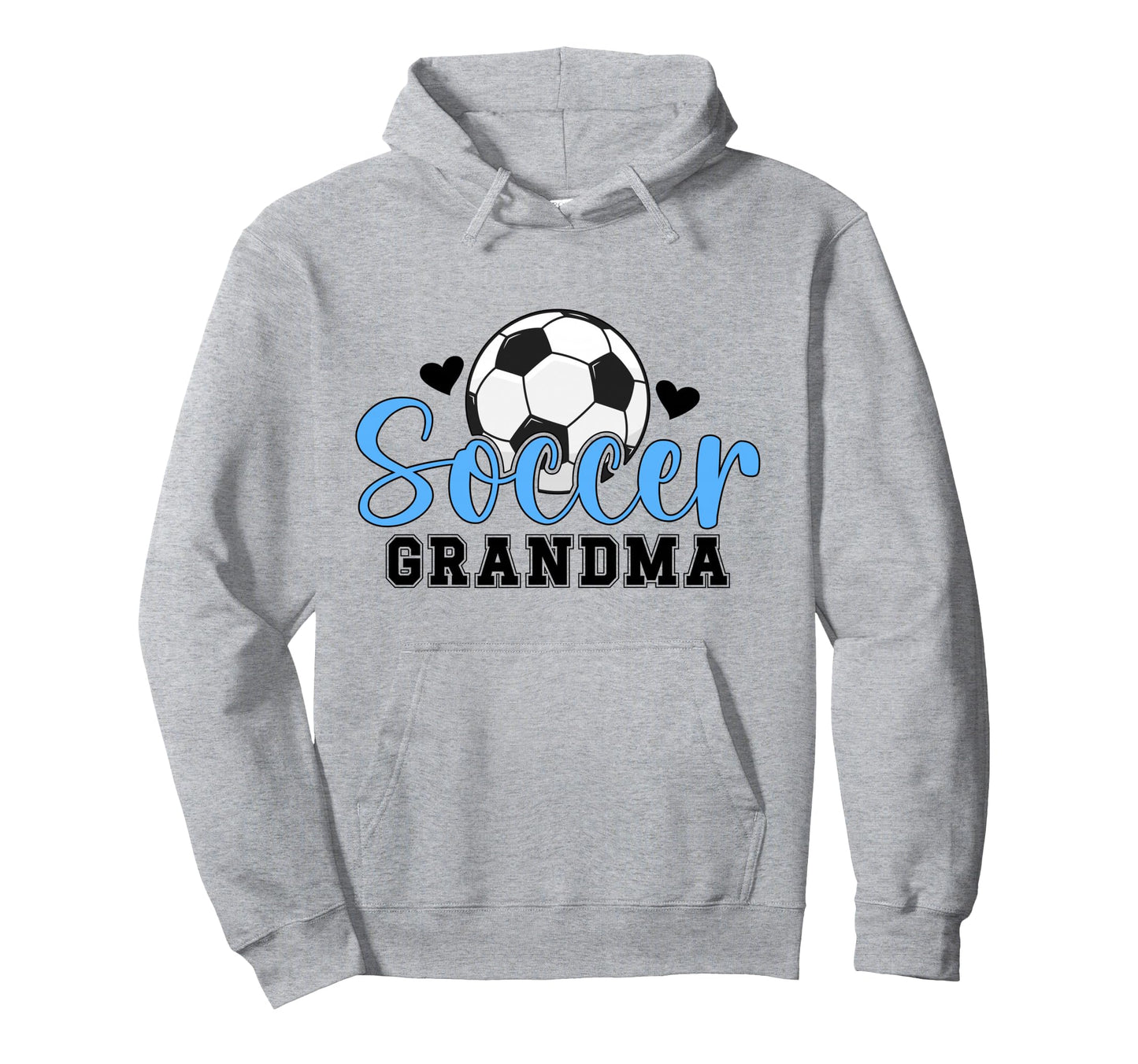 Soccer Grandma Soccer Player Grandmother Hoodie - Aesthetic Graphic Unisex - T-Shirt, Sweatshirt, Hoodie