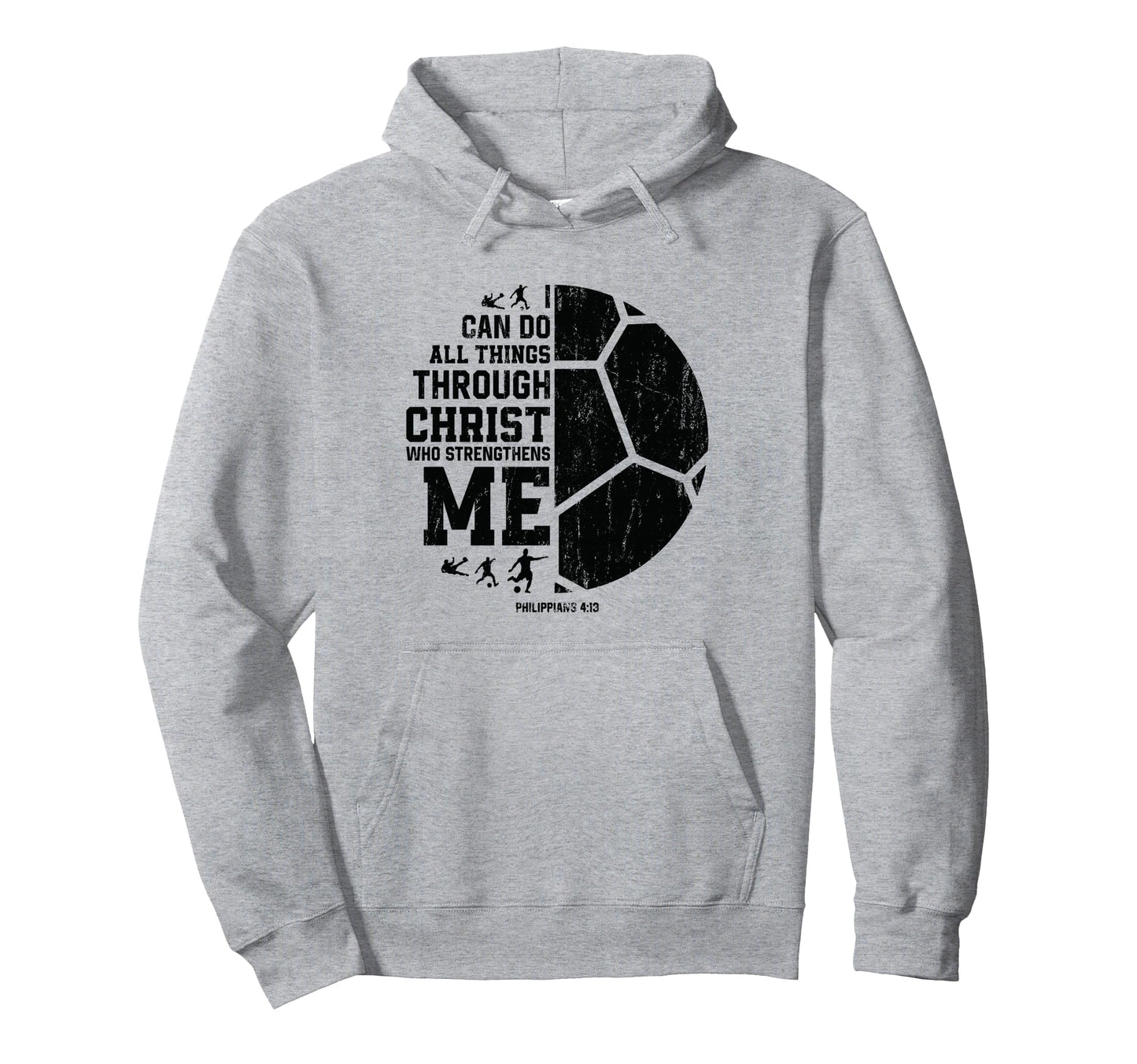 Christ Strengthens Me Religious Hoodie - Trendy Graphic for Adults - T-Shirt, Sweatshirt, Hoodie