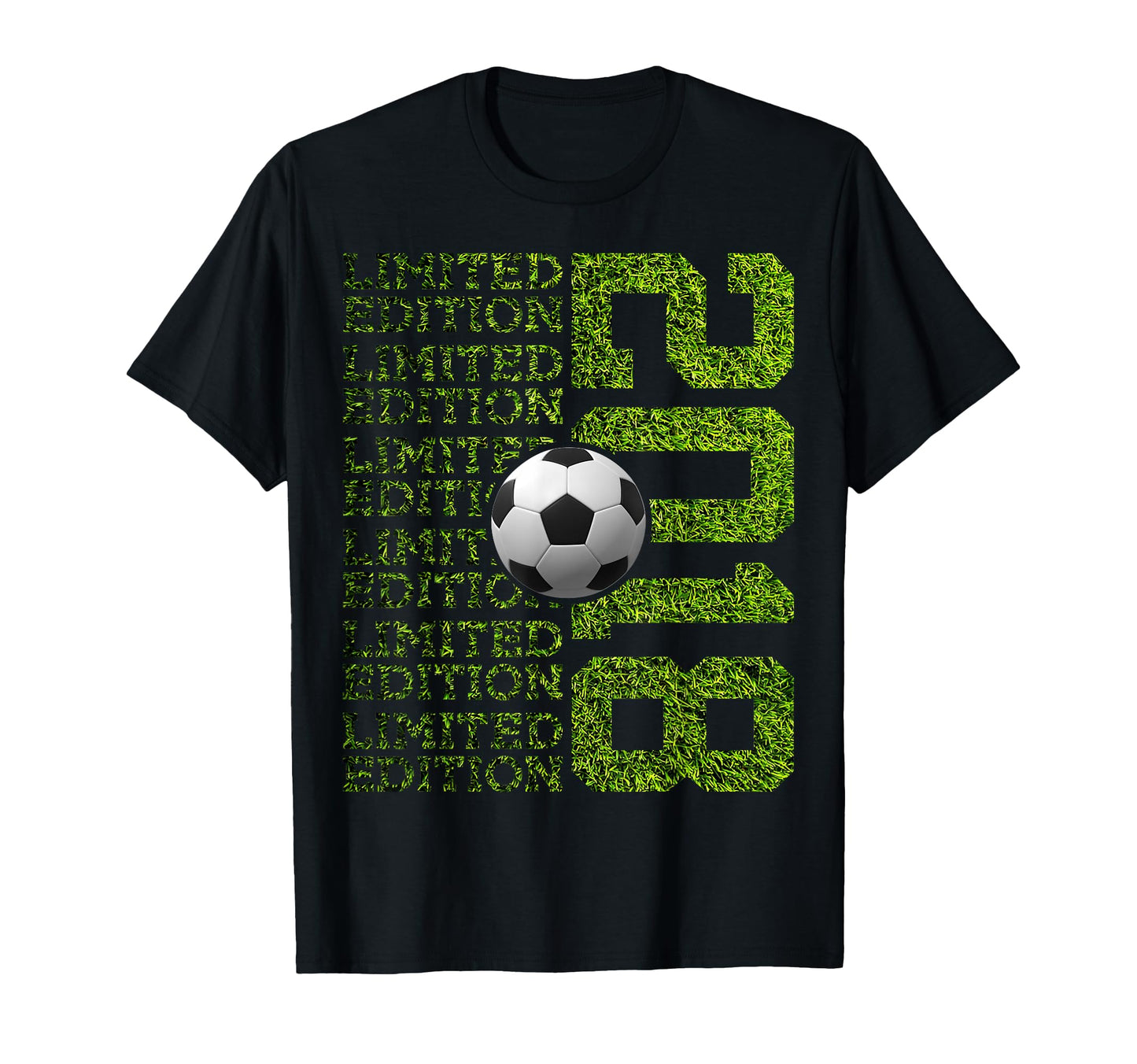2018 Soccer 8Th Birthday T-Shirt - Aesthetic Graphic Unisex - T-Shirt, Sweatshirt, Hoodie