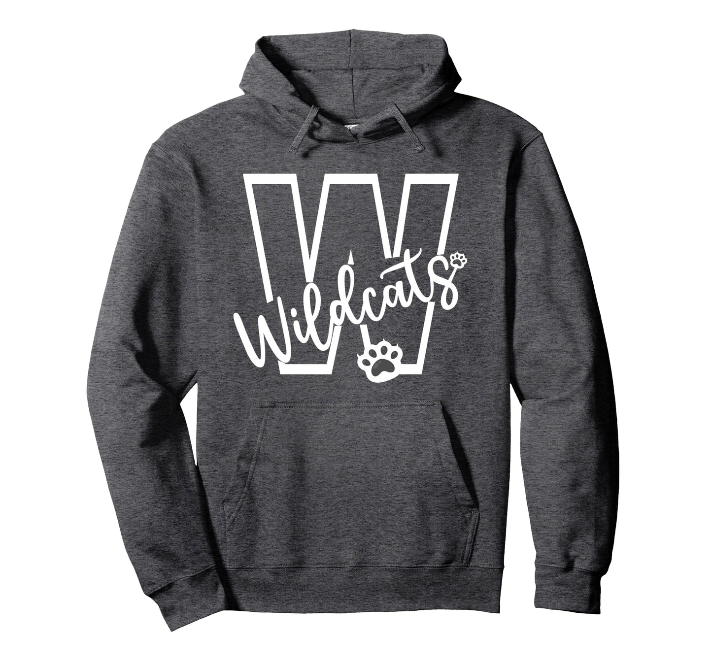 Wildcats School Sports Fan Team Spirit Hoodie - Custom Art Print Men Women - T-Shirt, Sweatshirt, Hoodie