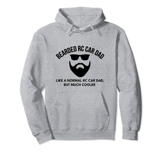 Bearded Rc Car Dad T Shirts T-Shirt - Unique Graphic Unisex - T-Shirt, Sweatshirt, Hoodie