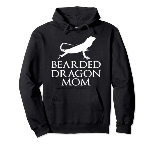 Bearded Dragon Mom Hoodie - Aesthetic Graphic Unisex - T-Shirt, Sweatshirt, Hoodie