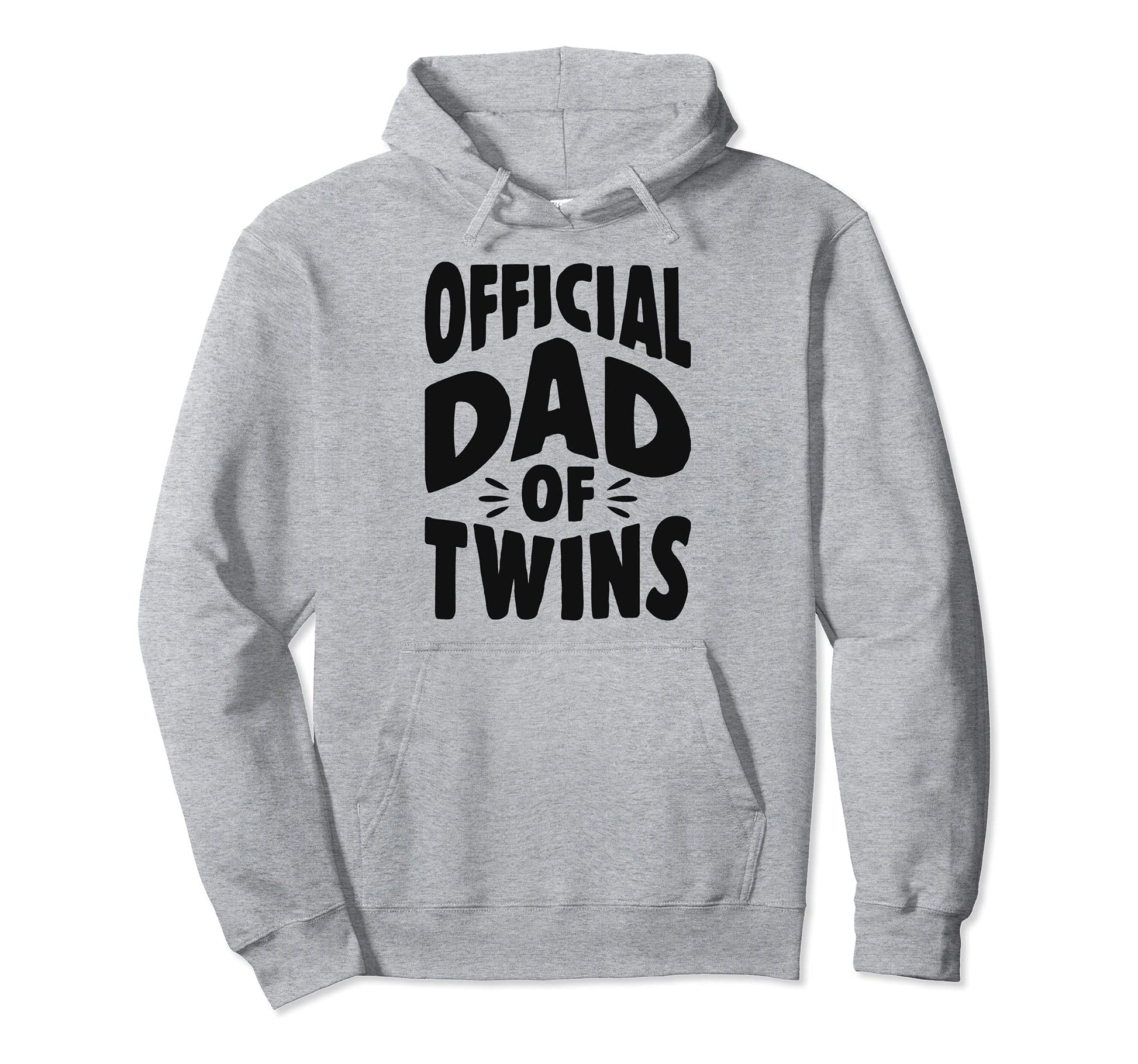 Dad Twins Funny Trendy Unique Fathers Hoodie - Custom Art Print for Adults - T-Shirt, Sweatshirt, Hoodie