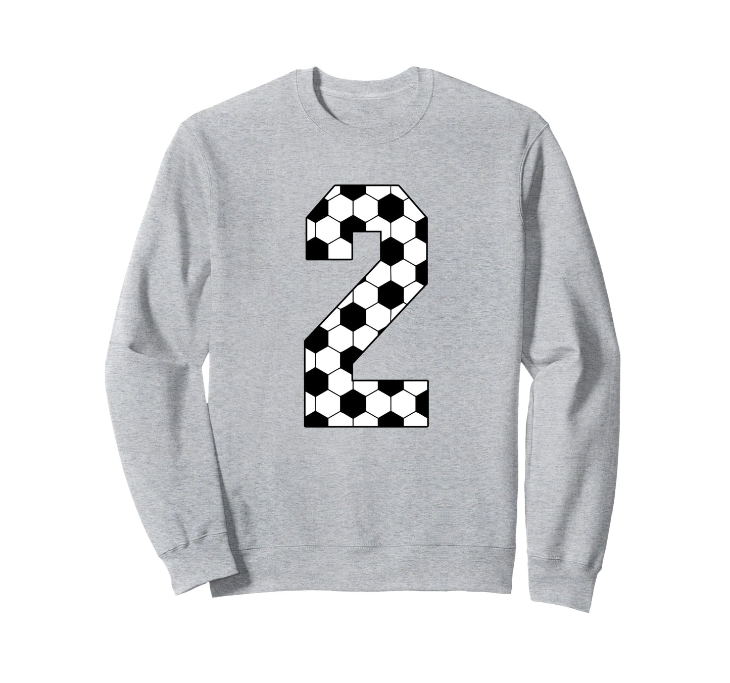 Number 2 Soccer Mom Birthday Sweatshirt - Casual Everyday Wear for Adults - T-Shirt, Sweatshirt, Hoodie