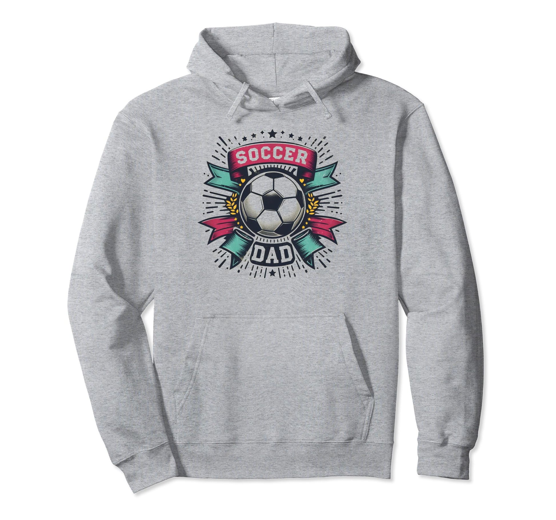 Soccer Dad Family Matching Dad Fathers Day Hoodie - Minimalist Print Unisex - T-Shirt, Sweatshirt, Hoodie