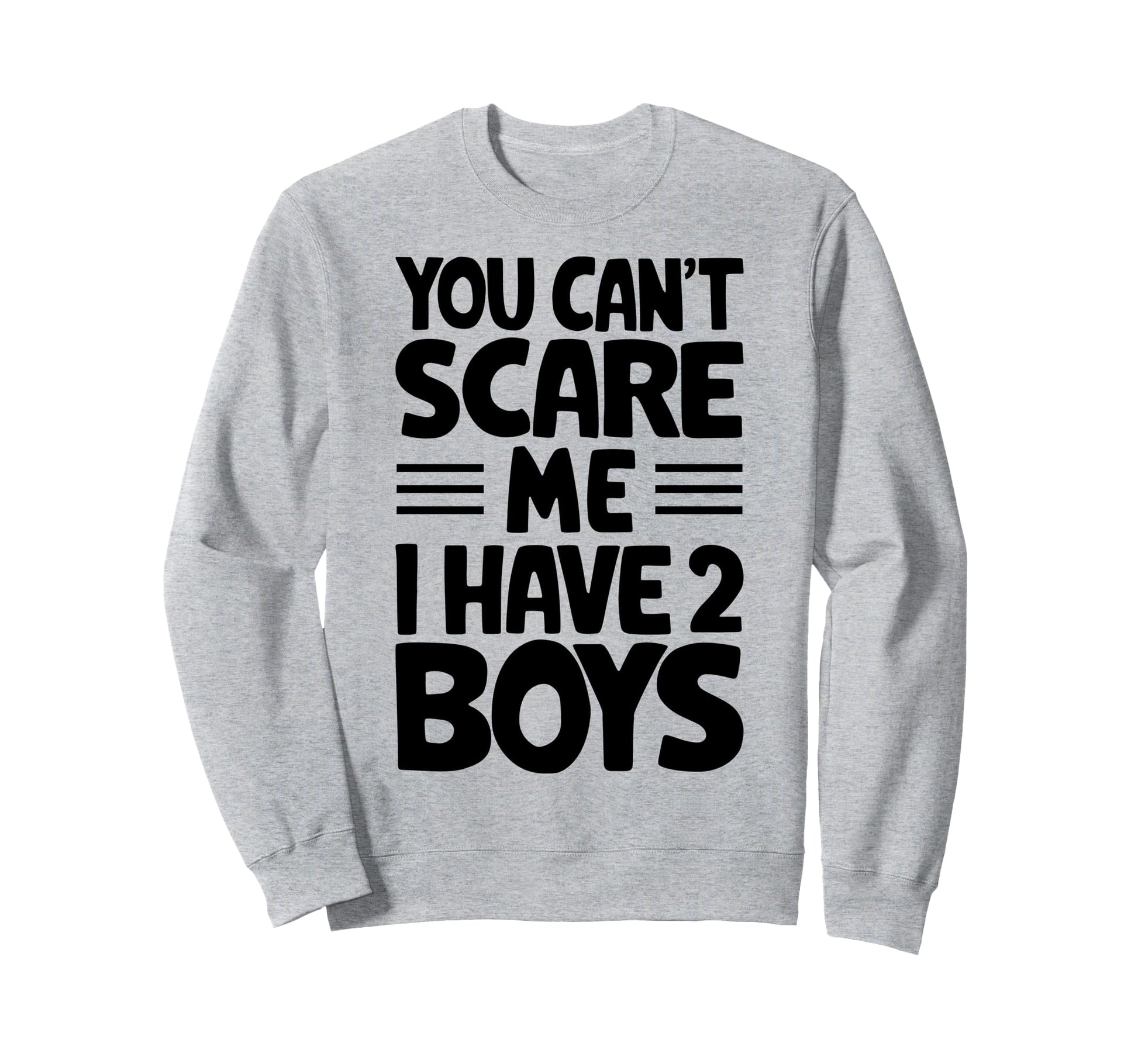 Daddy Two Sons Funny Dad 2 Sweatshirt - Graphic Print Unisex - T-Shirt, Sweatshirt, Hoodie