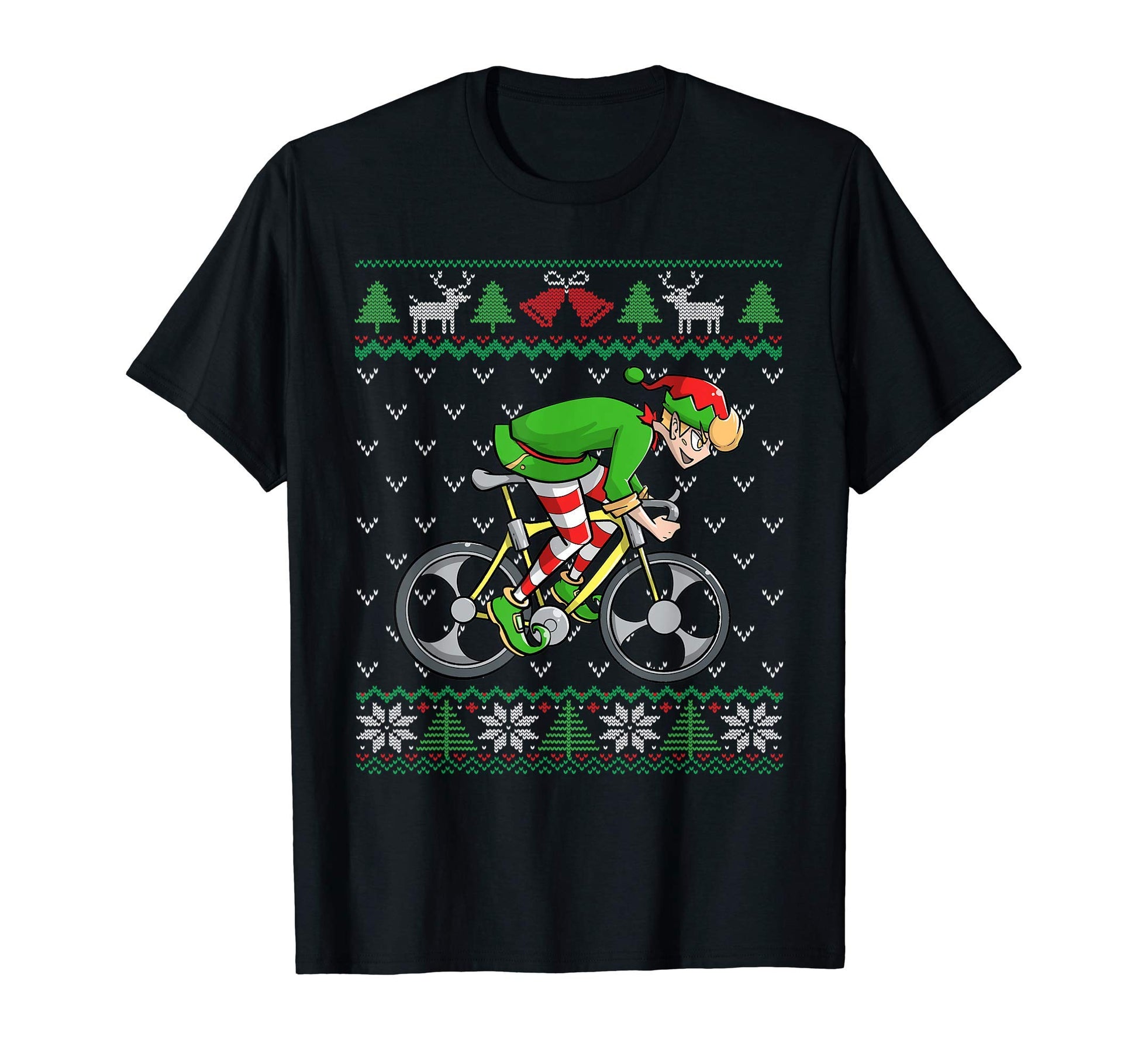 Cycling Elf Cyclist Gift Bike Cycling T-Shirt - Novelty Apparel for Adults - T-Shirt, Sweatshirt, Hoodie