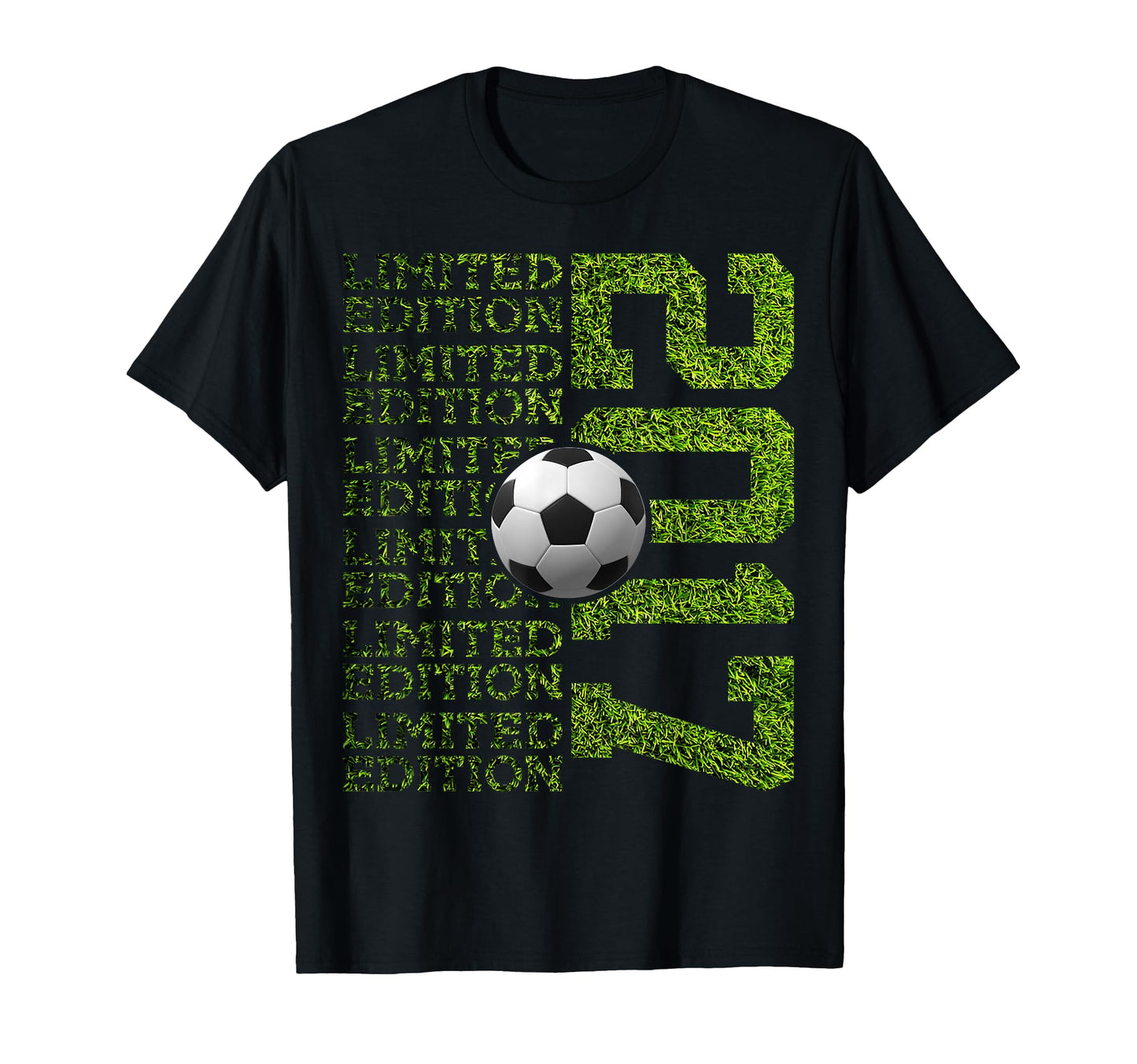 2017 Soccer 9Th Birthday T-Shirt - Custom Art Print for Adults - T-Shirt, Sweatshirt, Hoodie