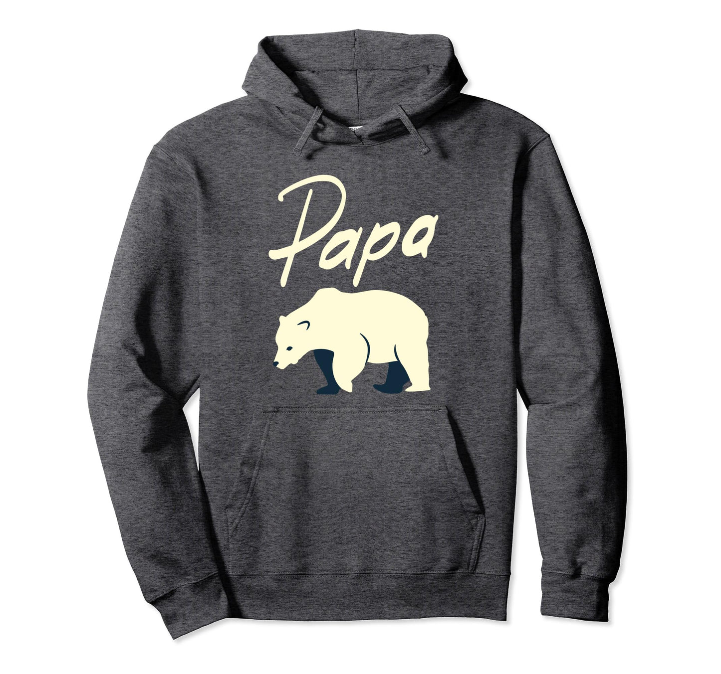 Papa Bear Polar Bear Funny Fathers Day Hoodie - Streetwear Style Unisex - T-Shirt, Sweatshirt, Hoodie