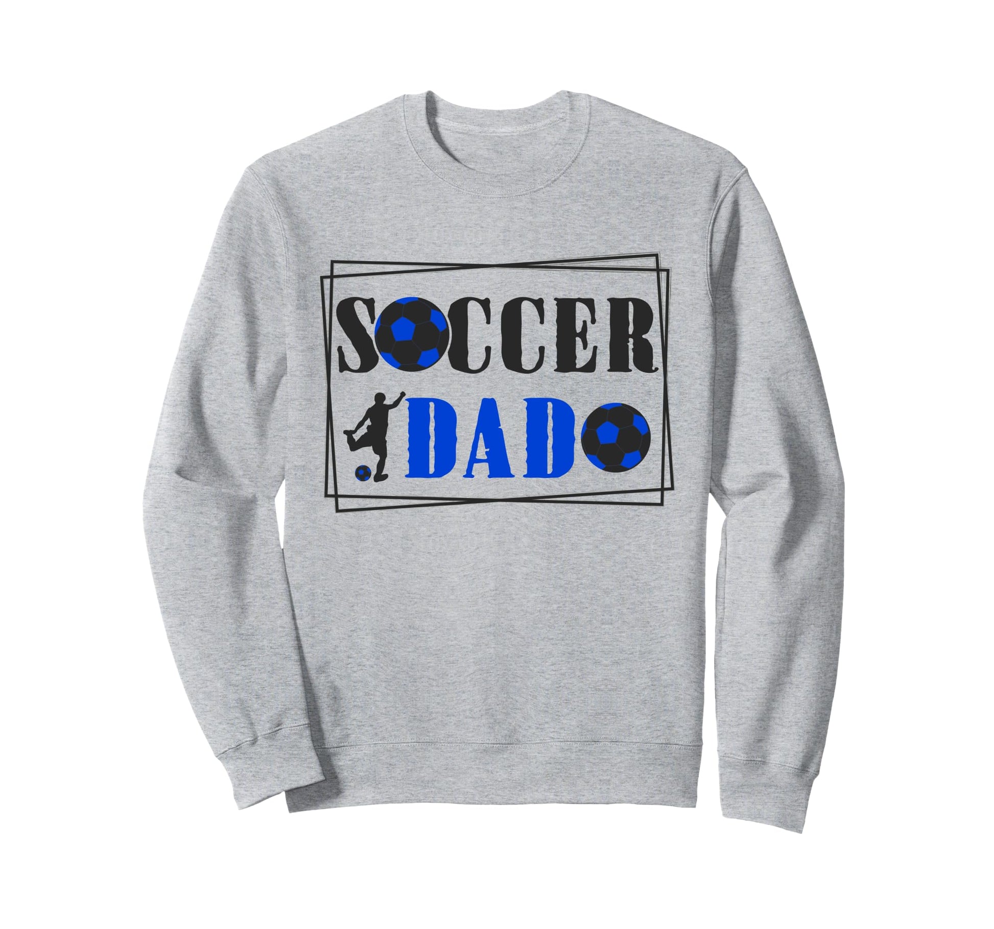 Father Son Daughter Soccer Dad Sweatshirt - Unique Graphic for Adults - T-Shirt, Sweatshirt, Hoodie