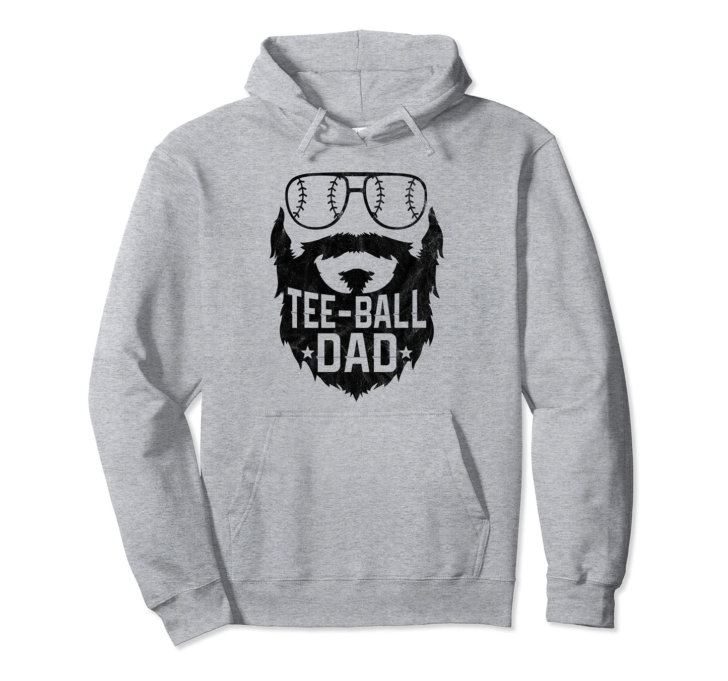 Proud Bearded Ball Dad Funny Fathers Day Hoodie - Unique Graphic Unisex - T-Shirt, Sweatshirt, Hoodie