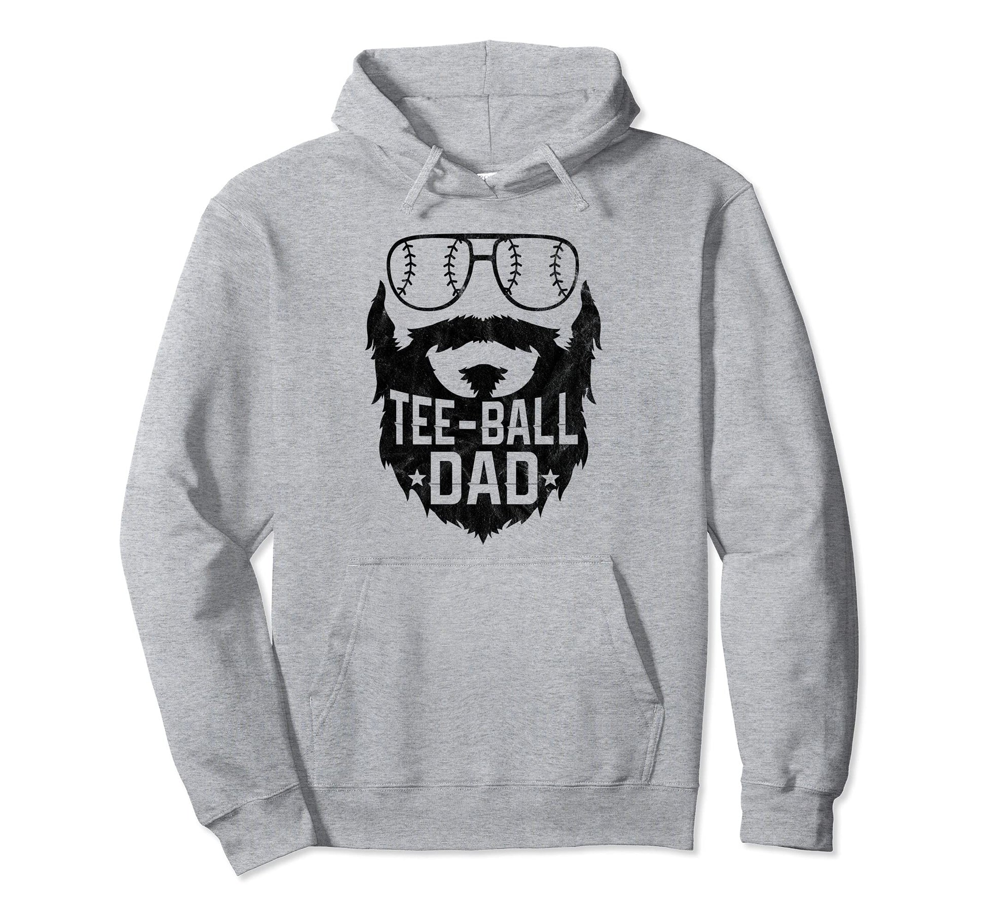 Proud Bearded Ball Dad Funny Fathers Day Hoodie - Unique Graphic Unisex - T-Shirt, Sweatshirt, Hoodie
