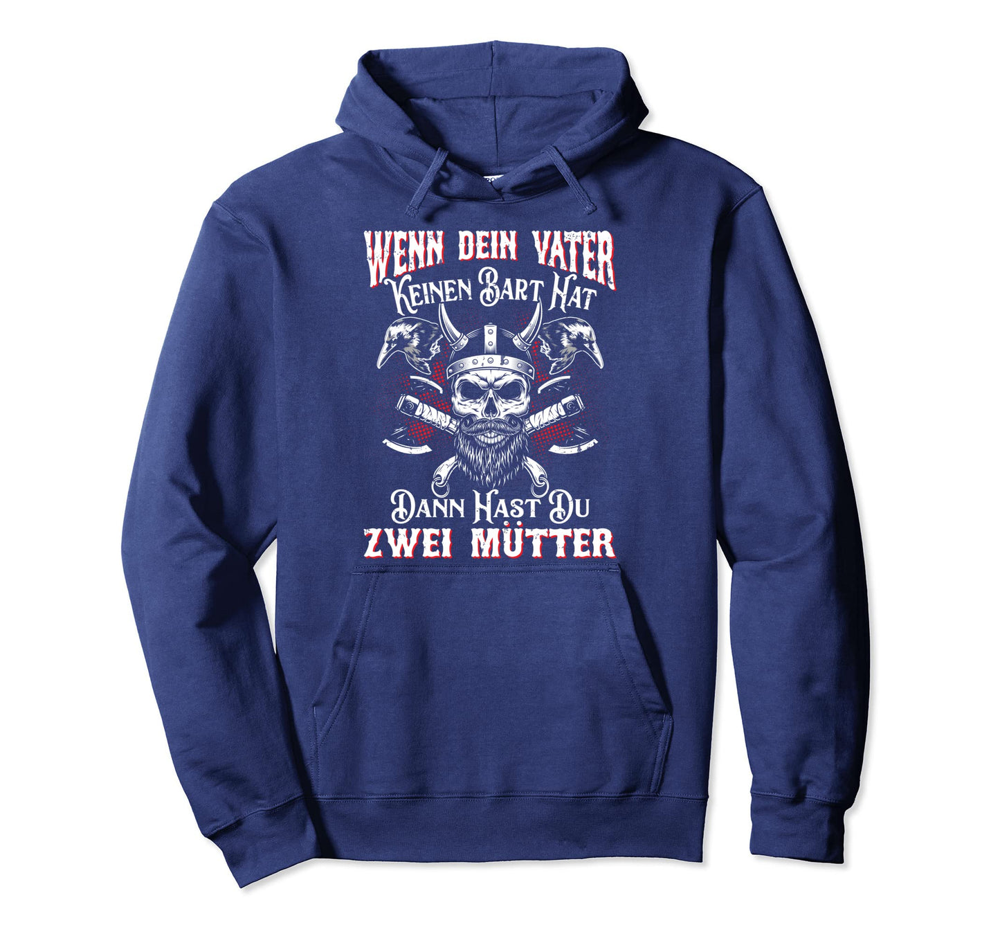 Funny Bearded Long Beard Bearded Dad Funny Hoodie - Unique Graphic Unisex - T-Shirt, Sweatshirt, Hoodie