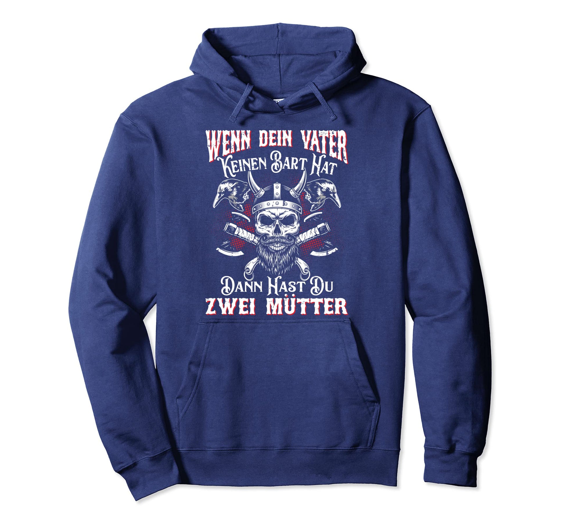 Funny Bearded Long Beard Bearded Dad Funny Hoodie - Unique Graphic Unisex - T-Shirt, Sweatshirt, Hoodie