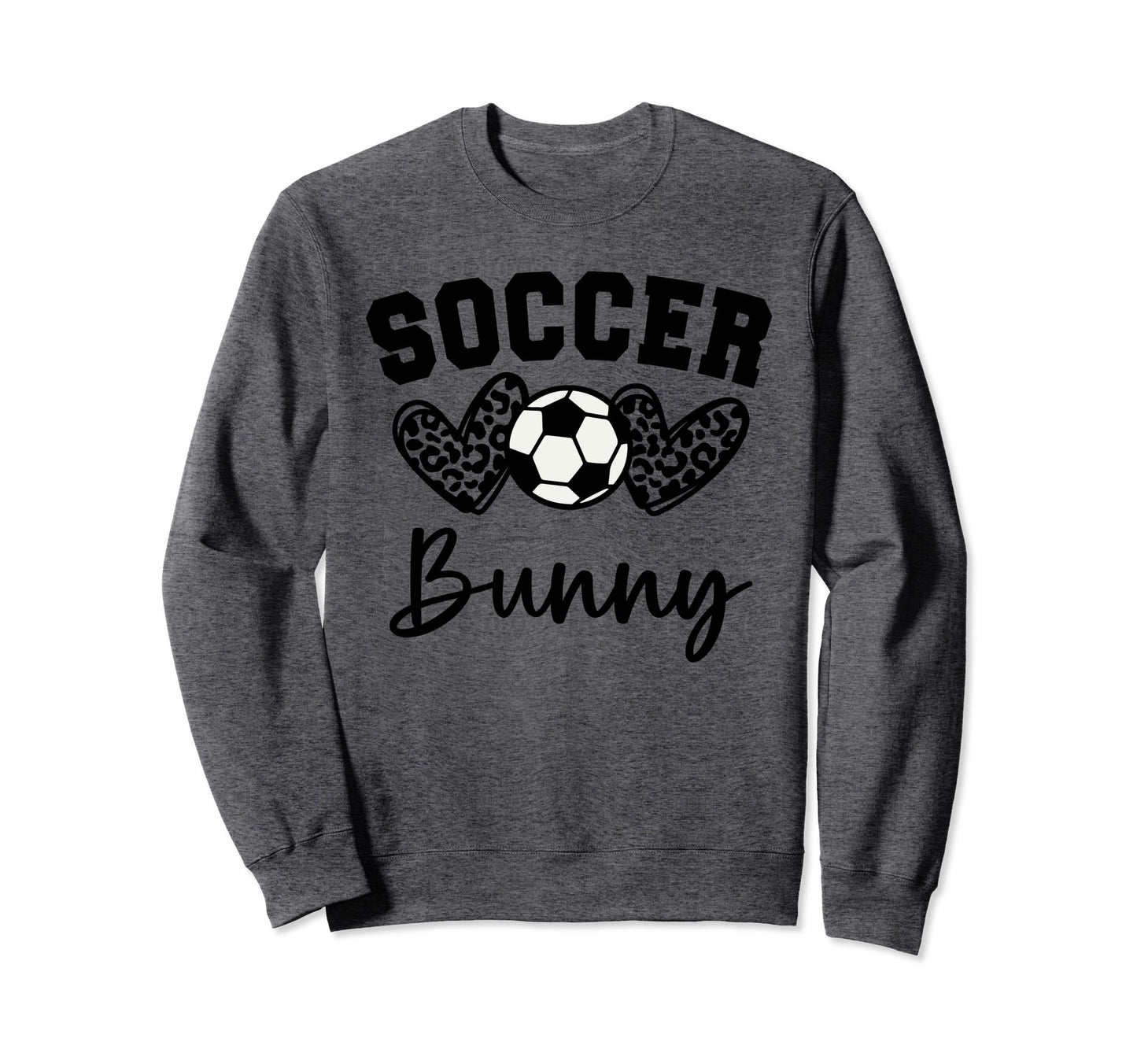 Soccer Bunny Matching Family Soccer Sweatshirt - Novelty Apparel Men Women - T-Shirt, Sweatshirt, Hoodie
