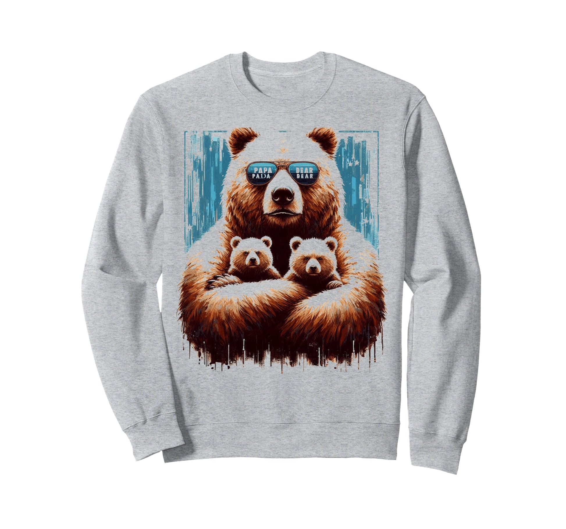 Papa Bear Funny Bears Animal Sweatshirt - Aesthetic Graphic for Adults - T-Shirt, Sweatshirt, Hoodie