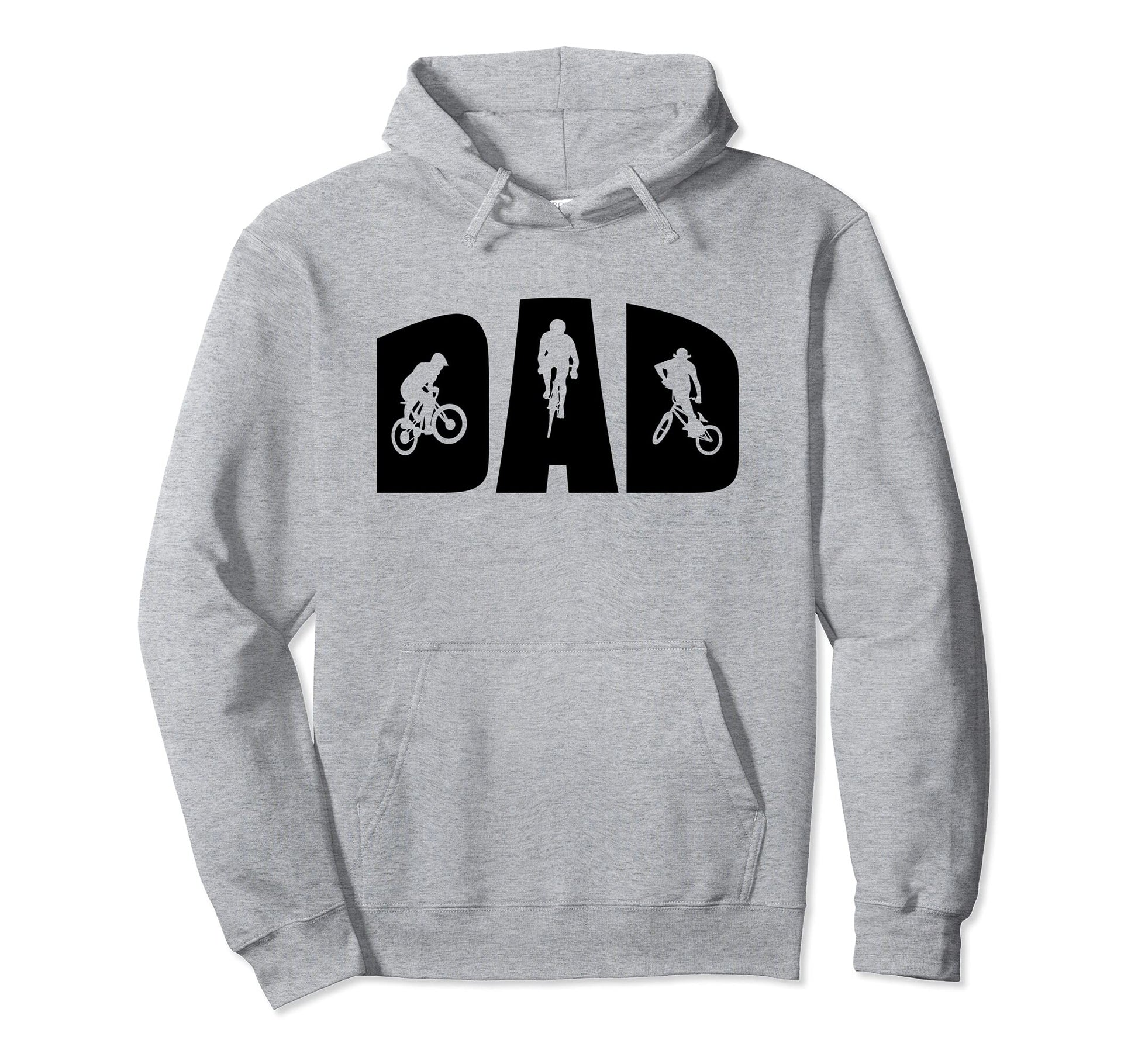 Cycling Dad Mountain Bike Biker Bmx Cycling Hoodie - Unique Graphic Unisex - T-Shirt, Sweatshirt, Hoodie